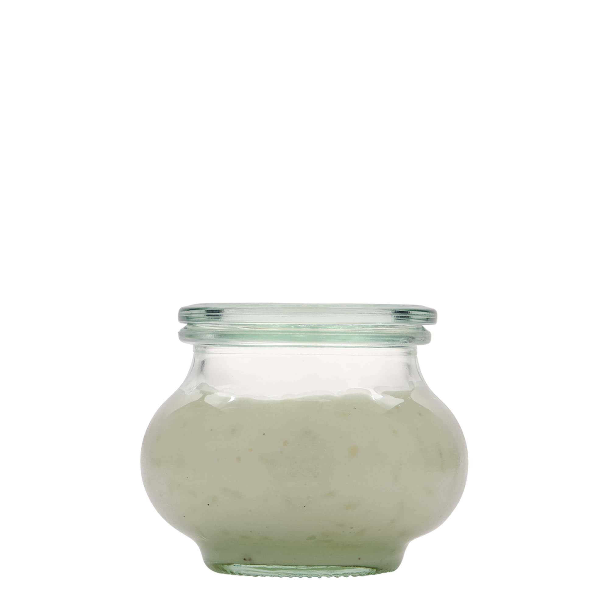 220 ml WECK ukrasna staklenka, otvor: okrugli rub