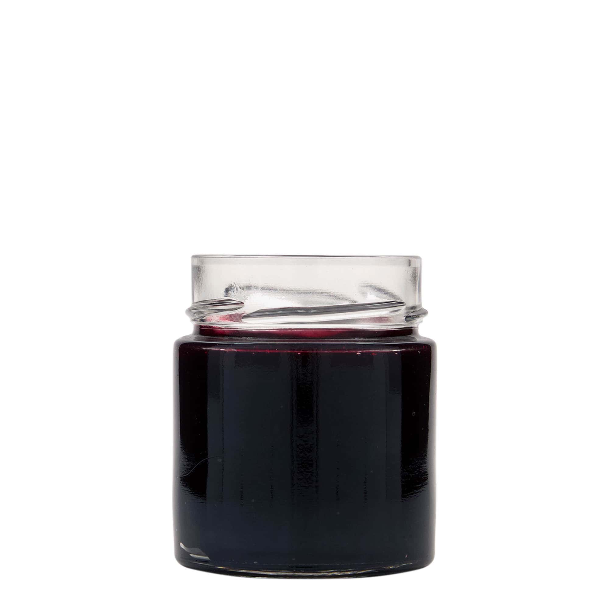 212 ml okrugla staklenka 'Albatros', grlo: Extra-Deep-Twist-Off (EDTO 70)