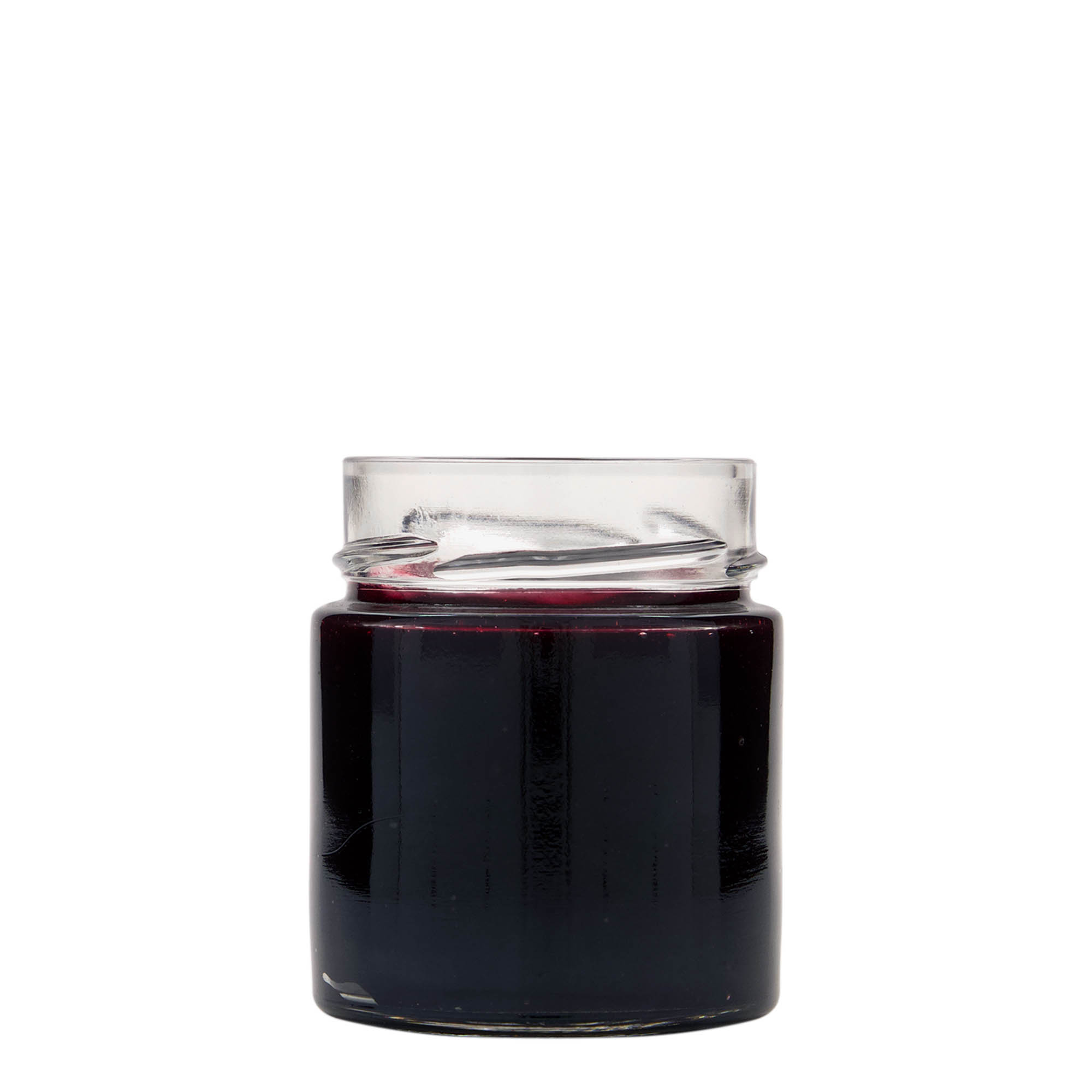 212 ml okrugla staklenka 'Albatros', grlo: Extra-Deep-Twist-Off (EDTO 70)