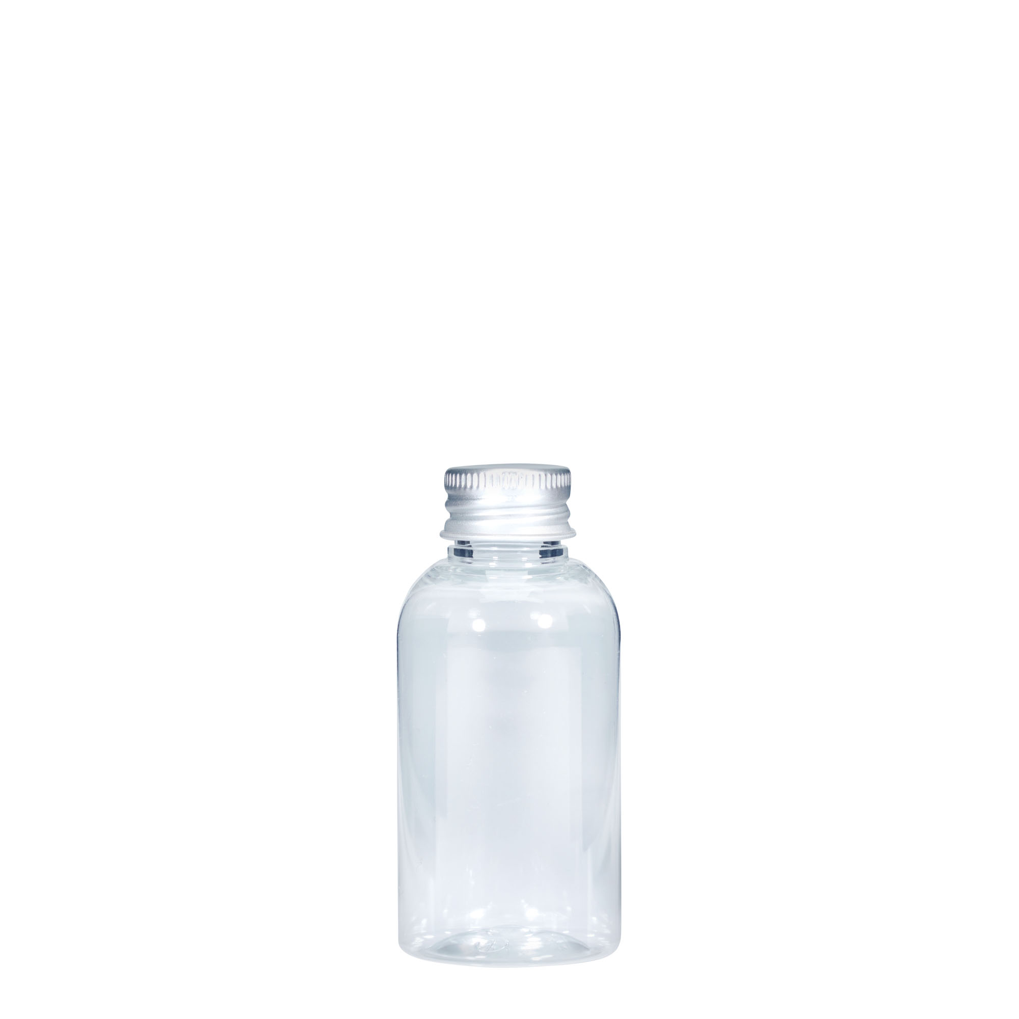50 ml PET-boca 'Boston', plastika, grlo: 20/410