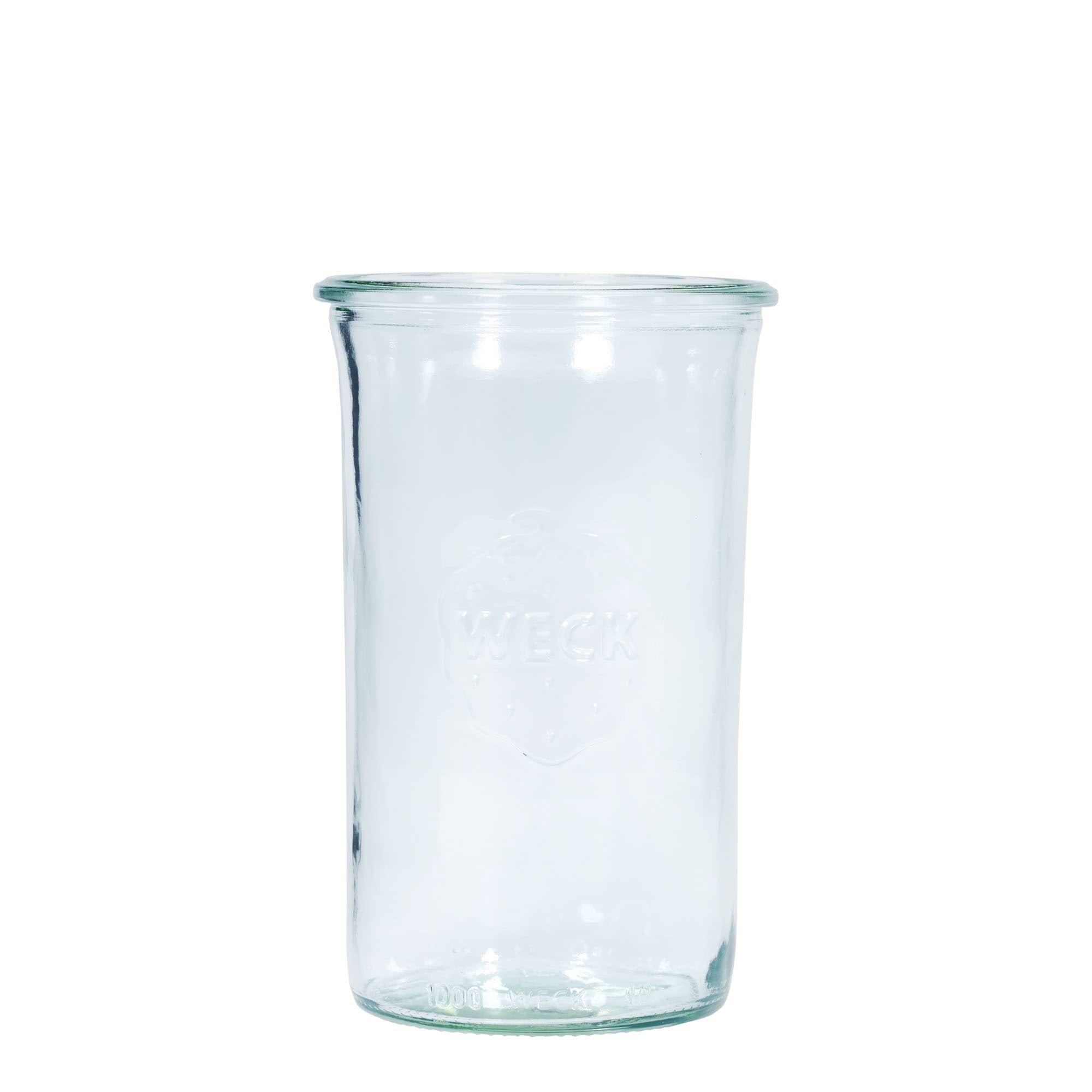 WECK cilindrična staklenka 1000 ml, otvor: okrugli rub