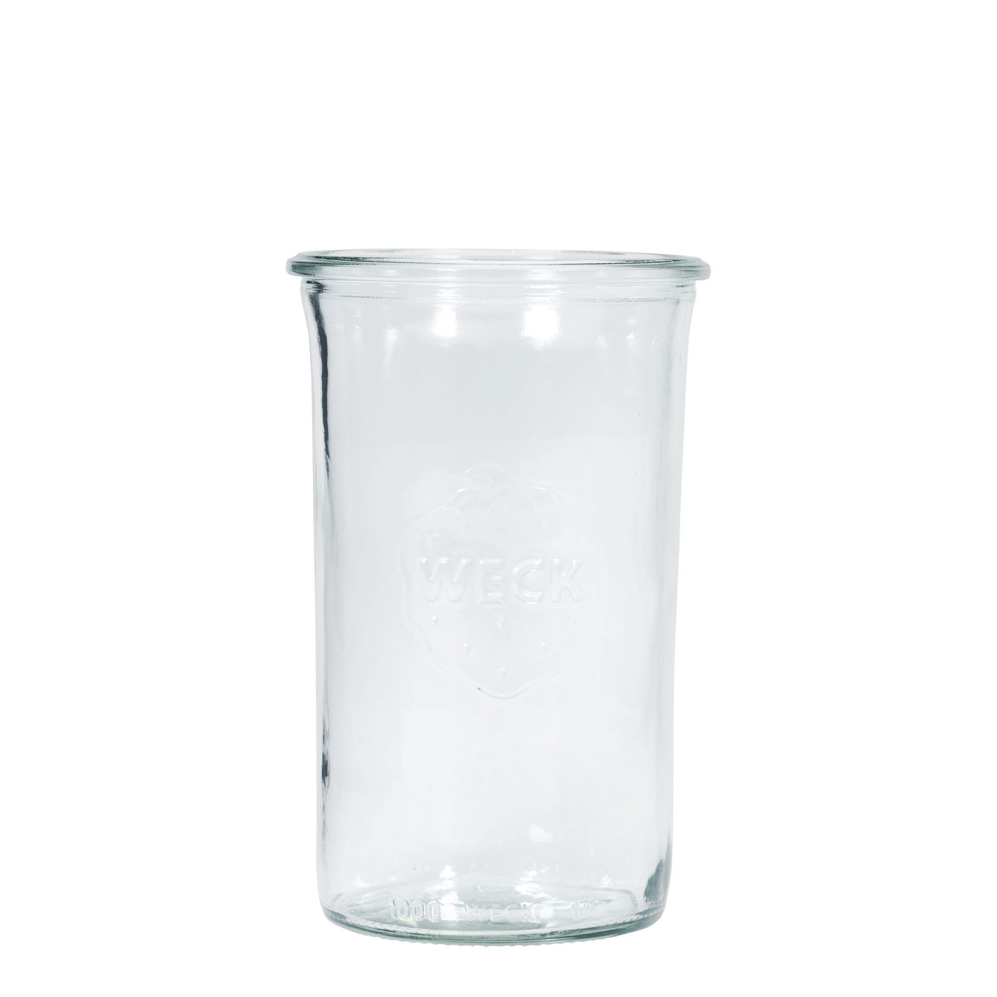 1.000 ml WECK-staklenka za stavljanje naopako #, otvor: okrugli rub 1.000 ml WECK-staklenka za stavljanje naopako #, otvor: okrugli rub