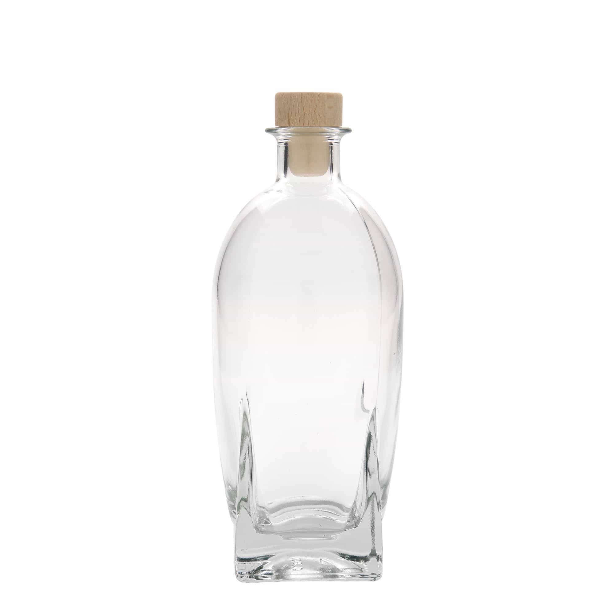 500 ml staklena boca 'Zino', četvrtasta, grlo: pluta