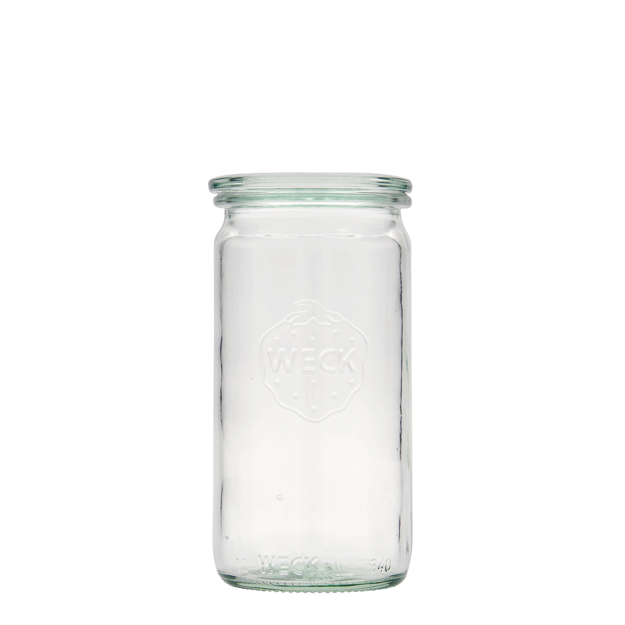 340 ml WECK cilindarska staklenka, otvor: okrugli rub 340 ml WECK cilindarska staklenka, otvor: okrugli rub