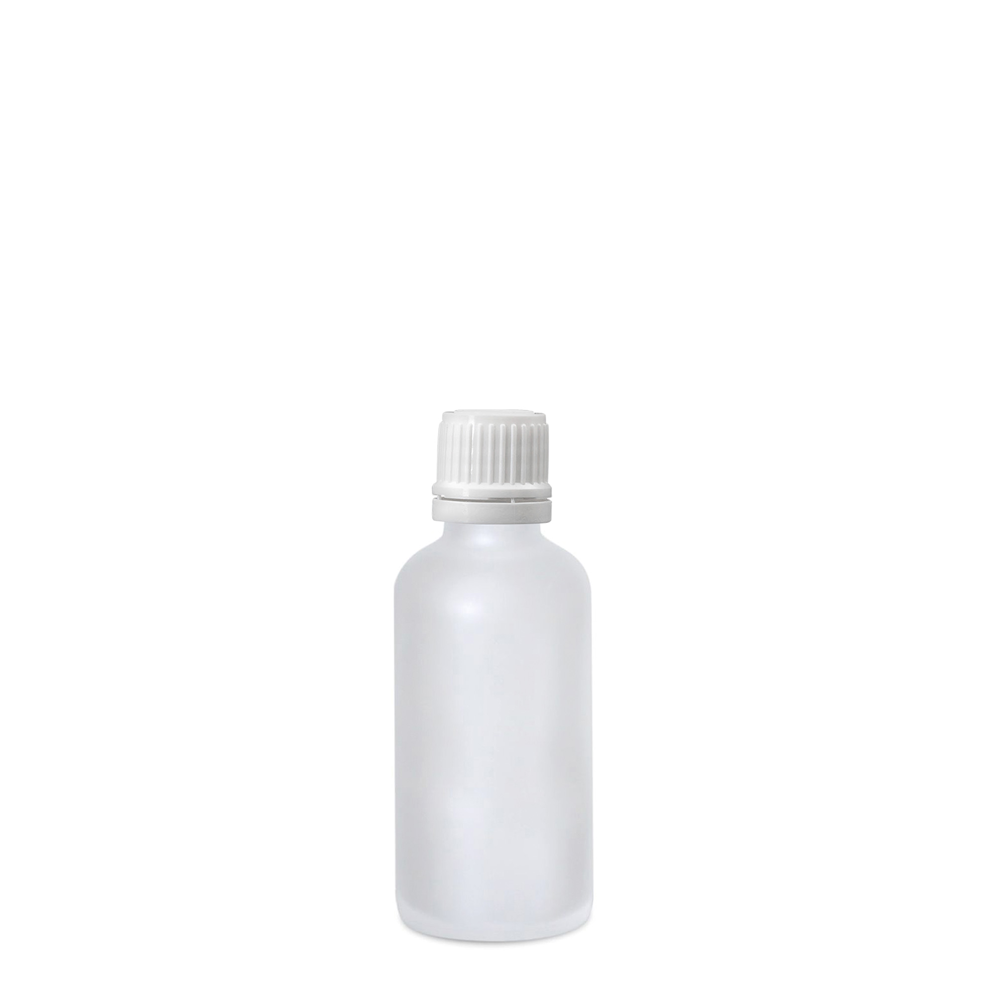50 ml medicinska bočica, staklena, matirana, grlo: DIN 18 50 ml medicinska bočica, staklena, matirana, grlo: DIN 18