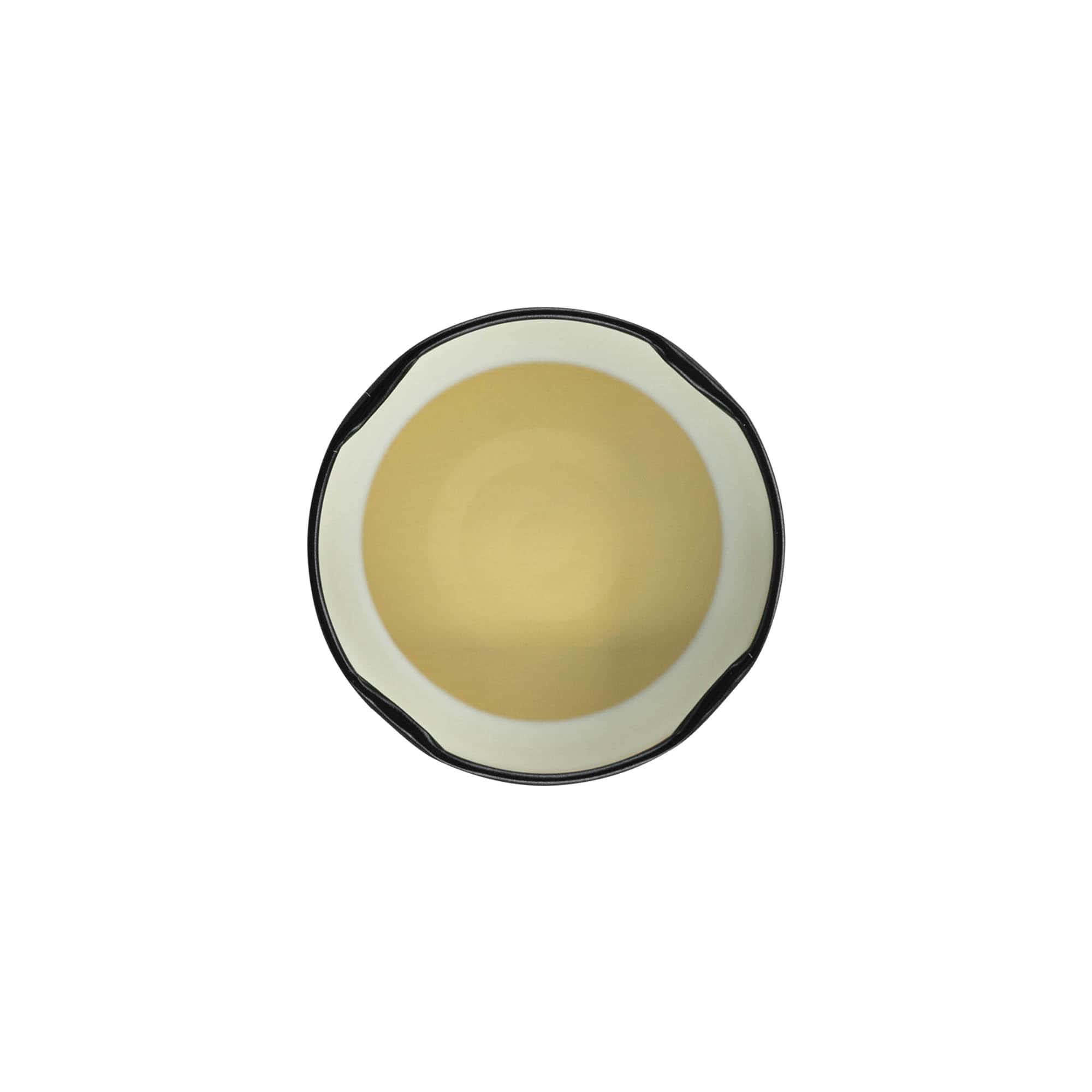 Duboki poklopac za uvrtanje, lim bijele boje, crni, za otvor: Deep-TO 66 Duboki poklopac za uvrtanje, lim bijele boje, crni, za otvor: Deep-TO 66