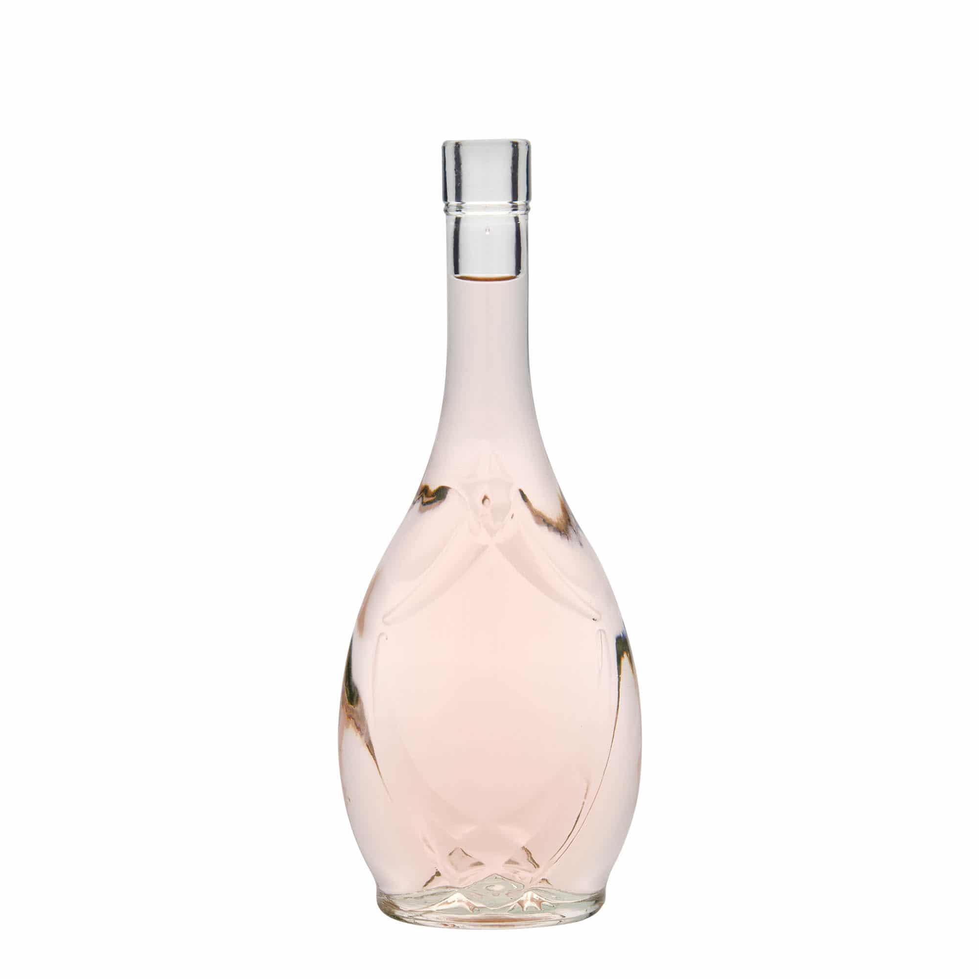 500 ml staklena boca 'Saragossa', ovalna, otvor: pluta