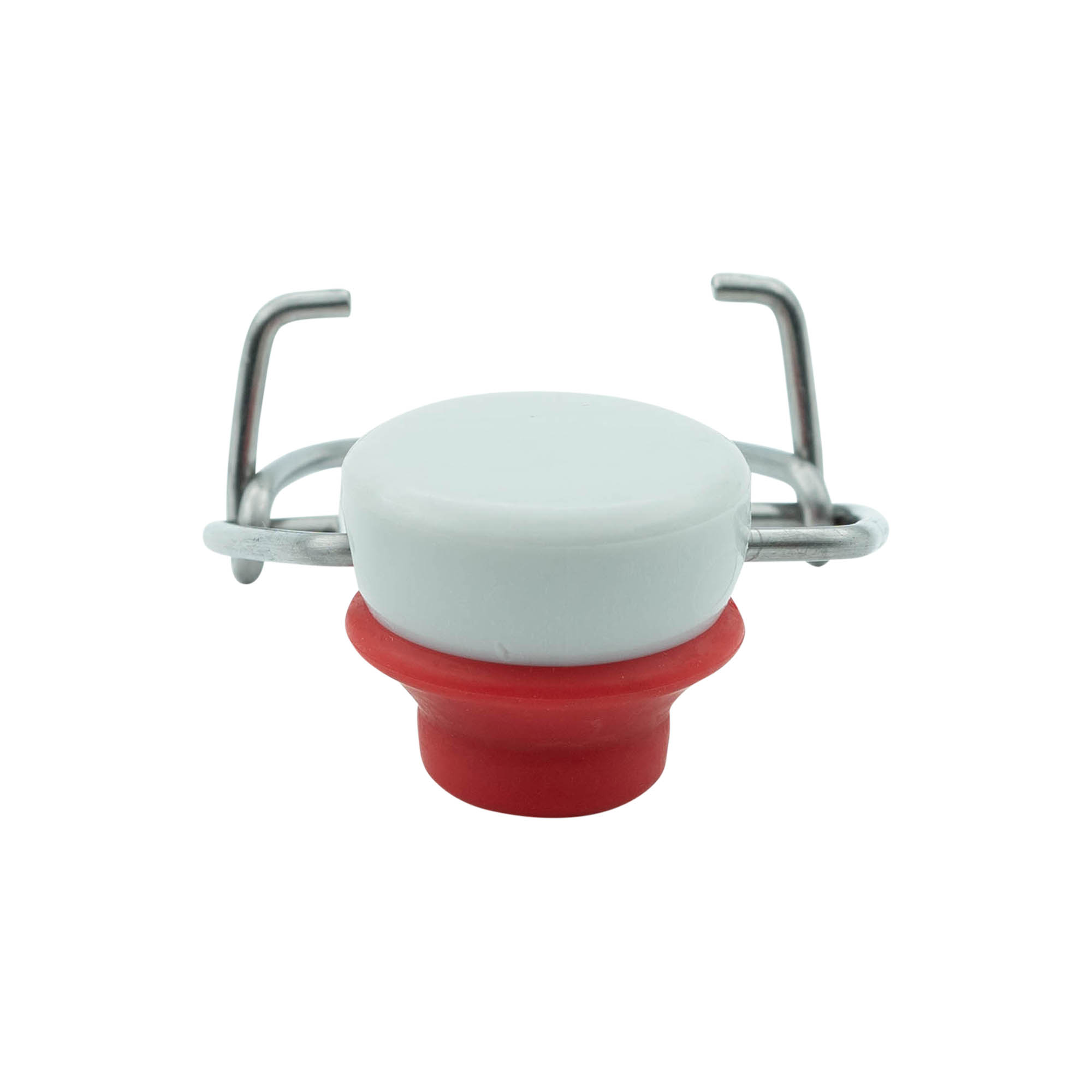 Kopča za naočale posebne veličine, plastika, crveno-bijela