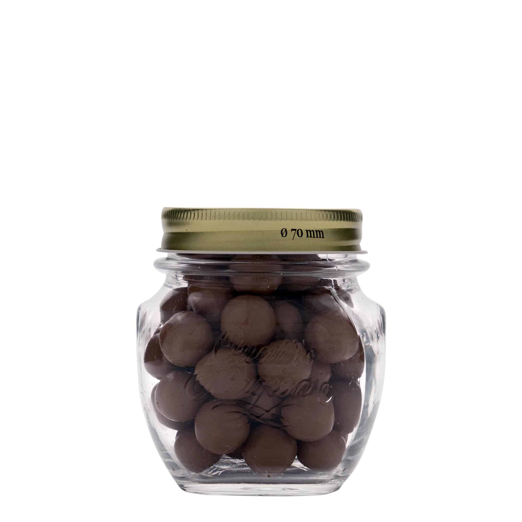300 ml ukrasna staklenka 'Quattro Stagioni', otvor: navojni poklopac