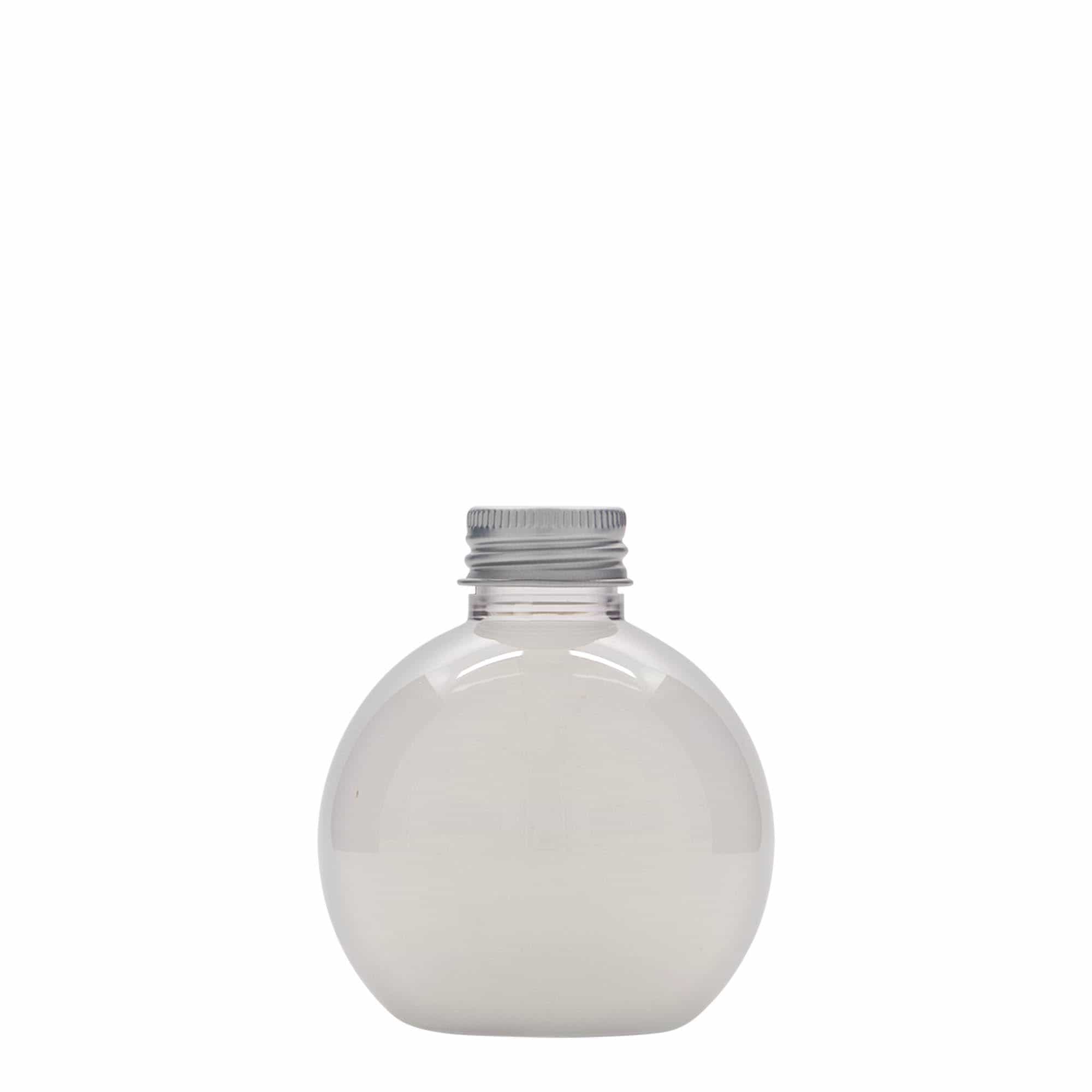 PET boca 150 ml 'Perry', okrugla, plastika, otvor: GPI 24/410