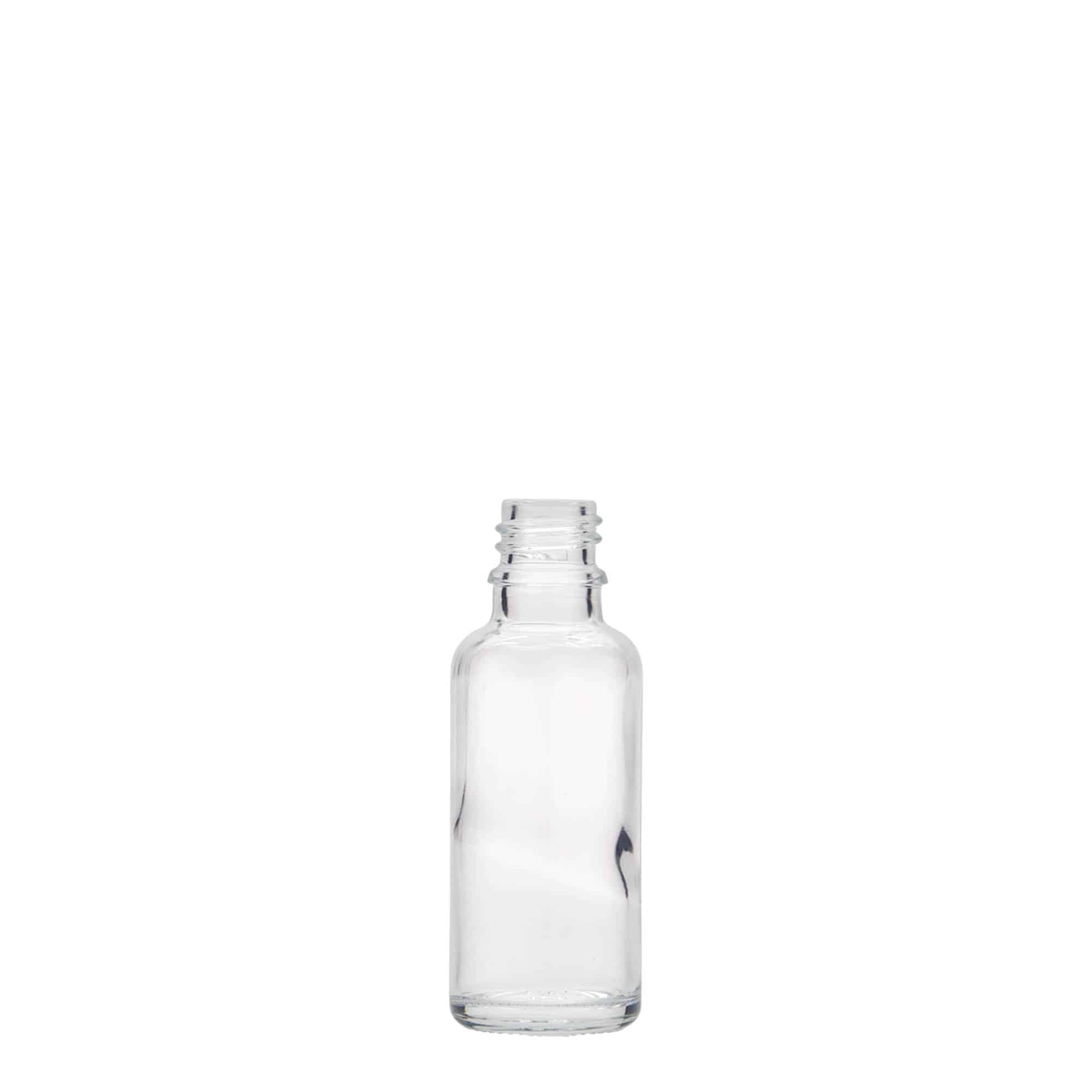 Farmaceutska boca 30 ml, staklo, otvor: DIN 18 Farmaceutska boca 30 ml, staklo, otvor: DIN 18