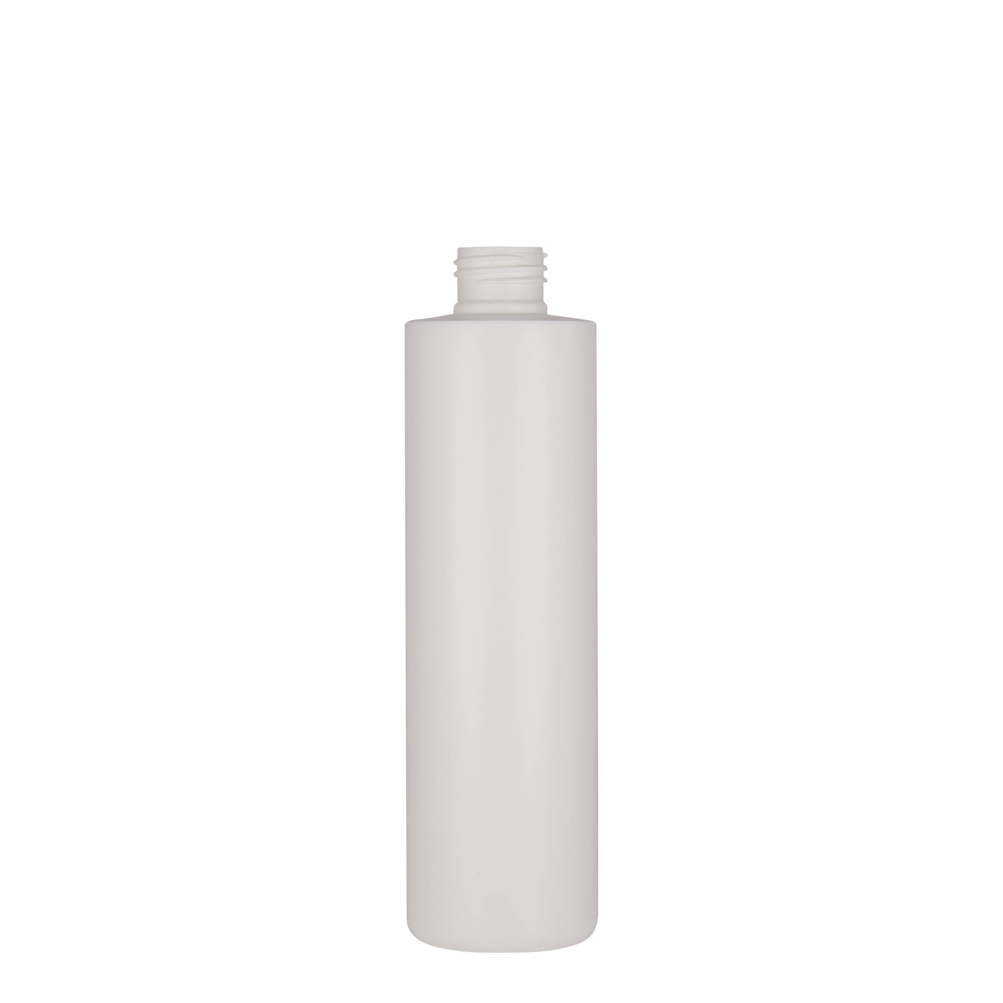 250 ml plastična boca 'Pipe', HDPE, bijela, grlo: 24/410