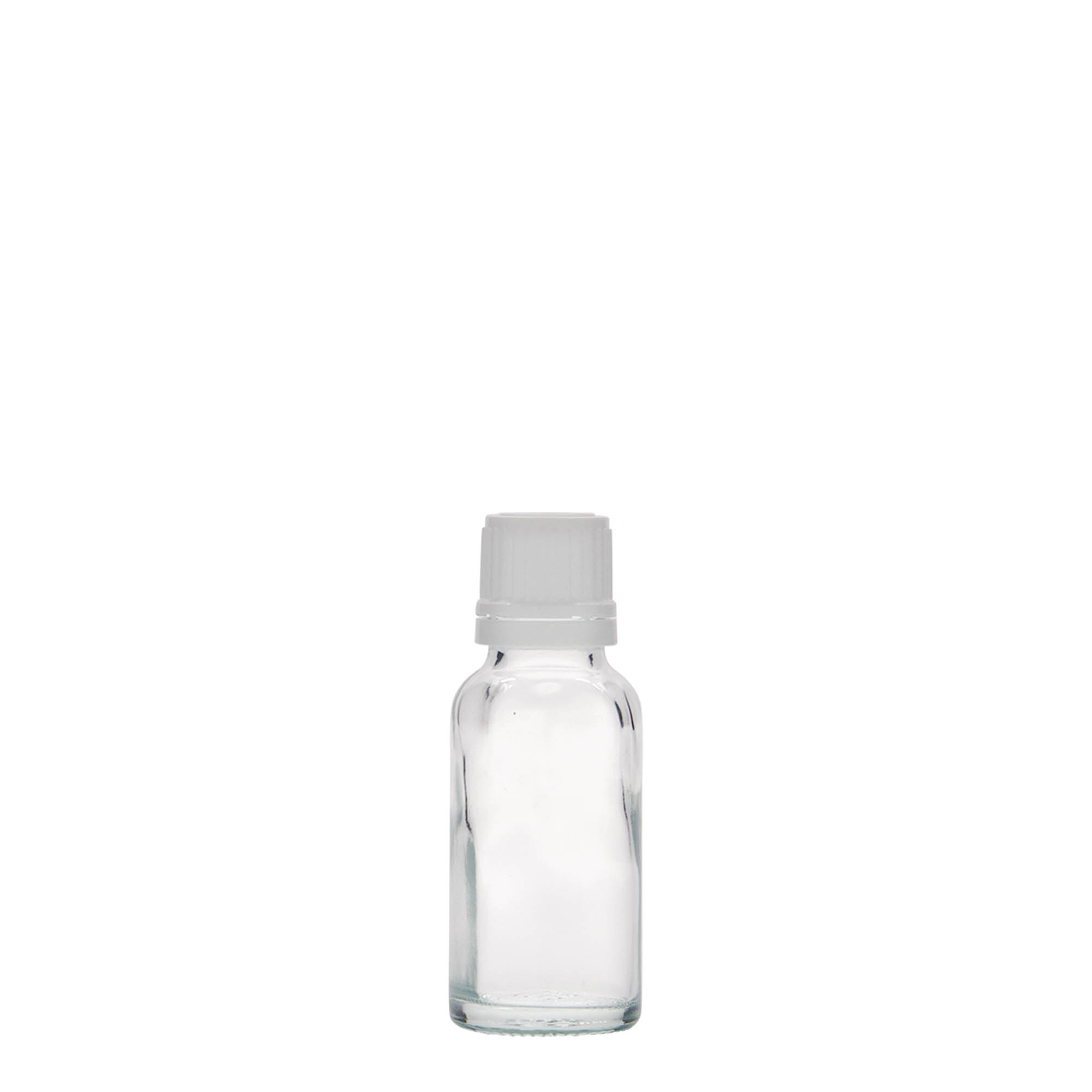 20 ml medicinska boca, staklo, otvor: DIN 18