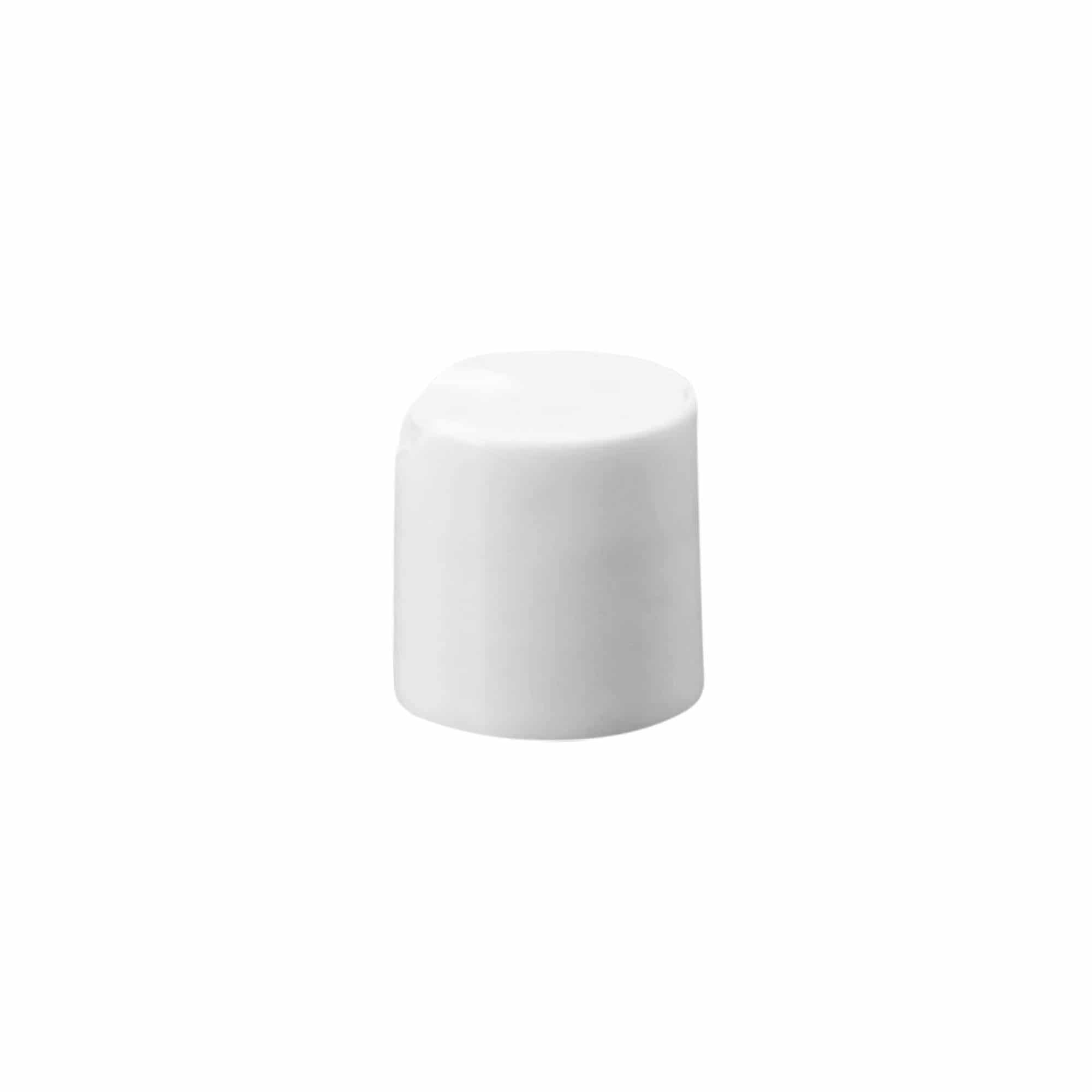 Navojni čep Disc Top, PP plastika, bijeli, za otvor: 20/410