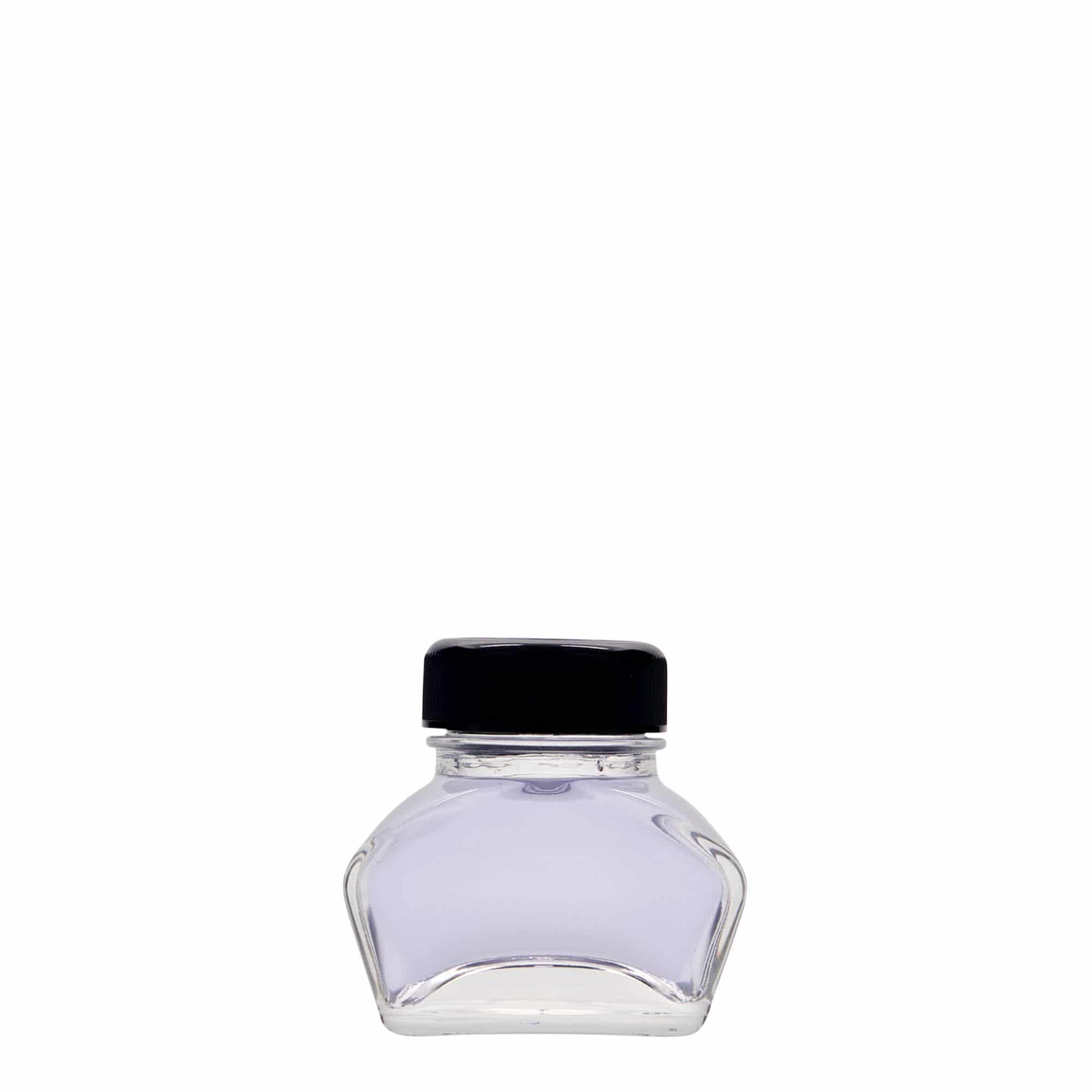 30 ml bočica za tintu, pravokutna, otvor: navojni poklopac