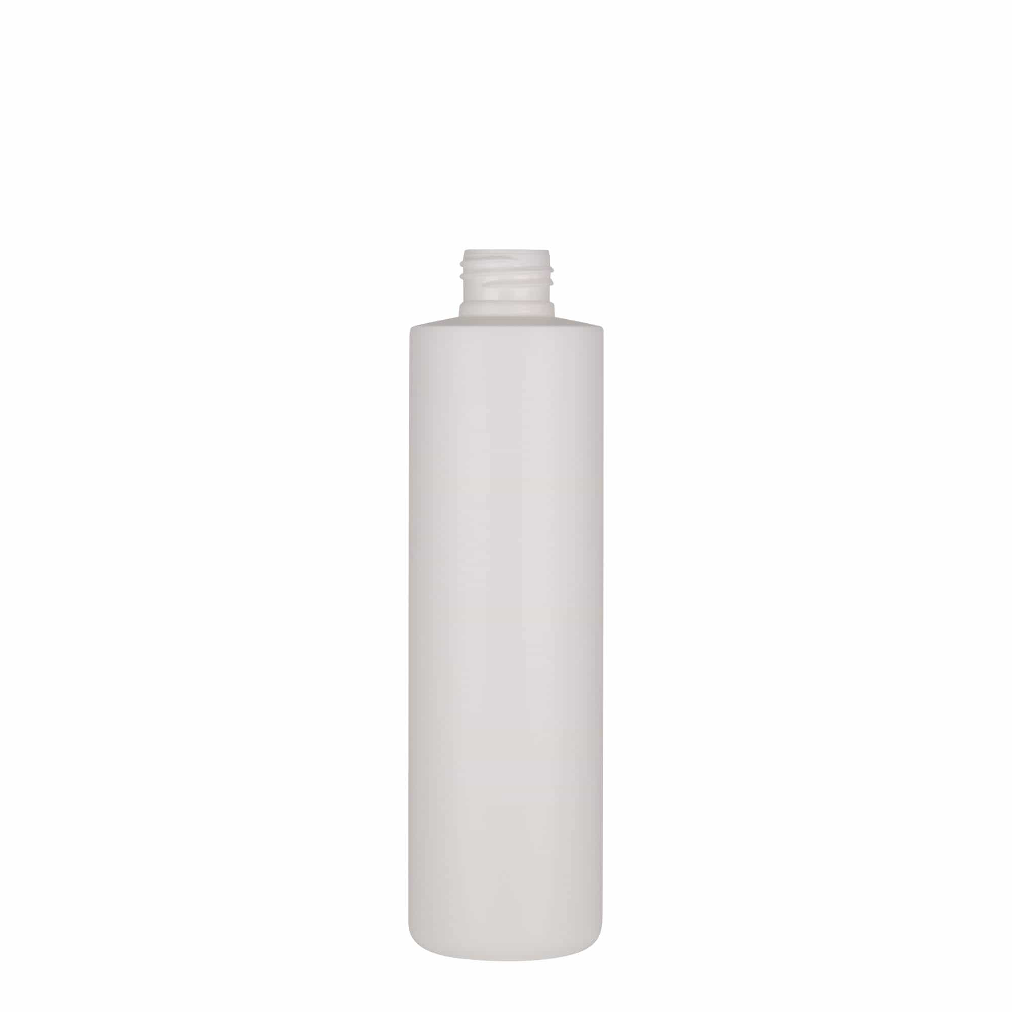 Plastična boca 250 ml 'Pipe', Green HDPE, bijela, otvor: GPI 24/410 Plastična boca 250 ml 'Pipe', Green HDPE, bijela, otvor: GPI 24/410
