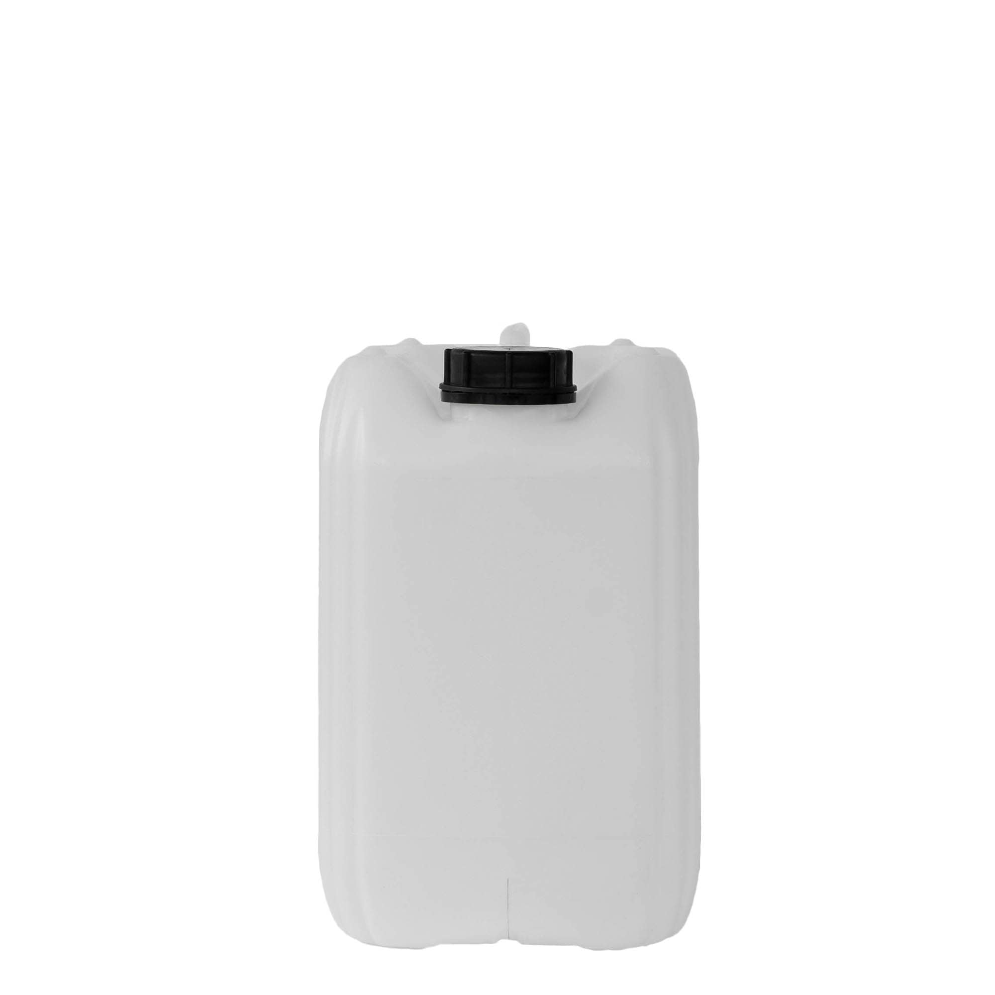 10 l kanistar, pravokutni, HDPE plastika, prirodno, otvor: ND 55