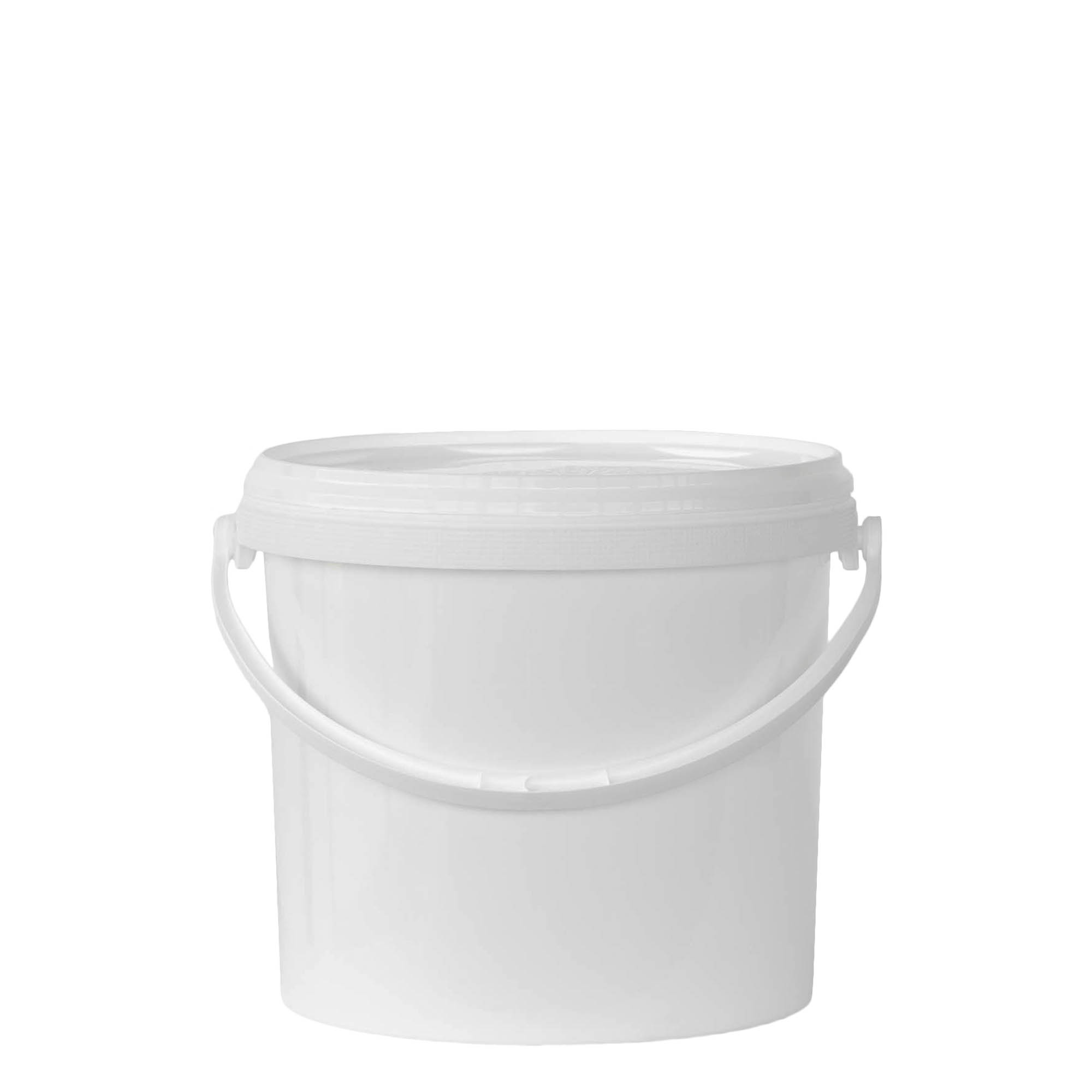 5 l kanta, PP plastika, bijela 5 l kanta, PP plastika, bijela