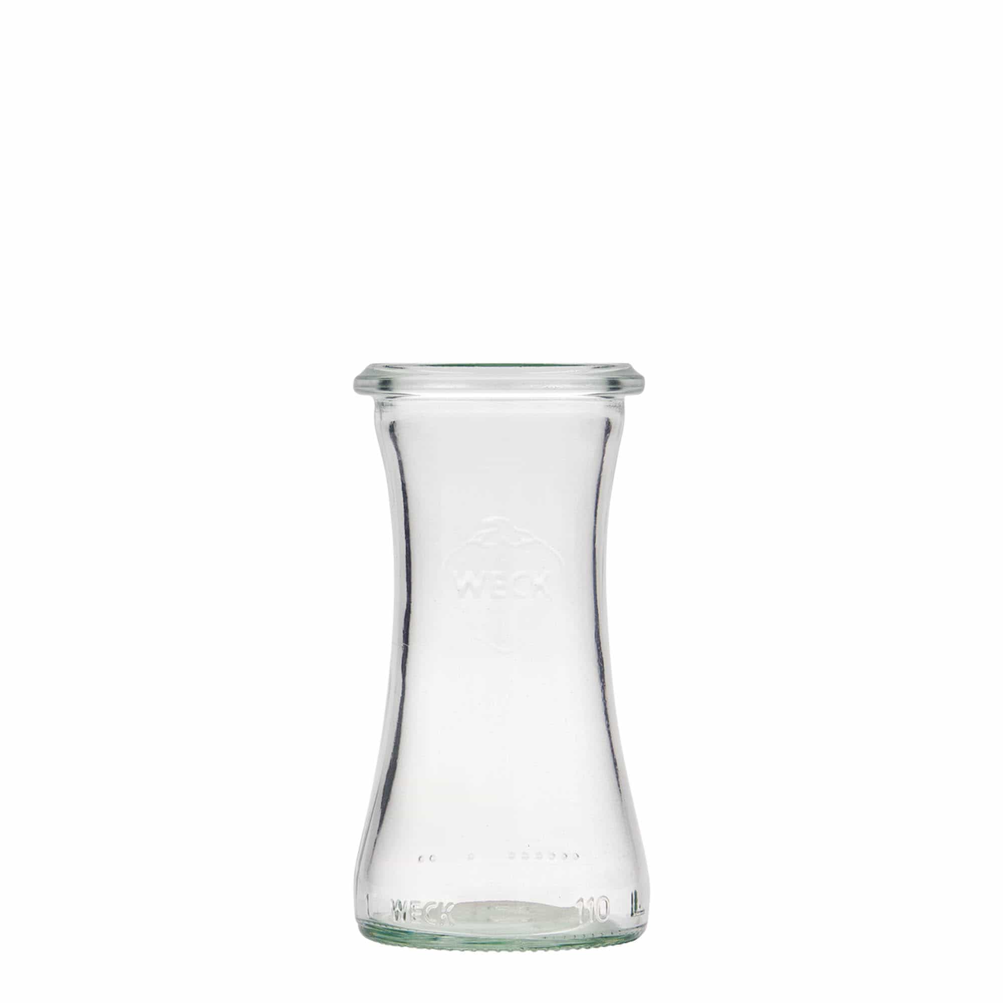 110 ml WECK staklenka za delikatese, otvor: okrugli rub
