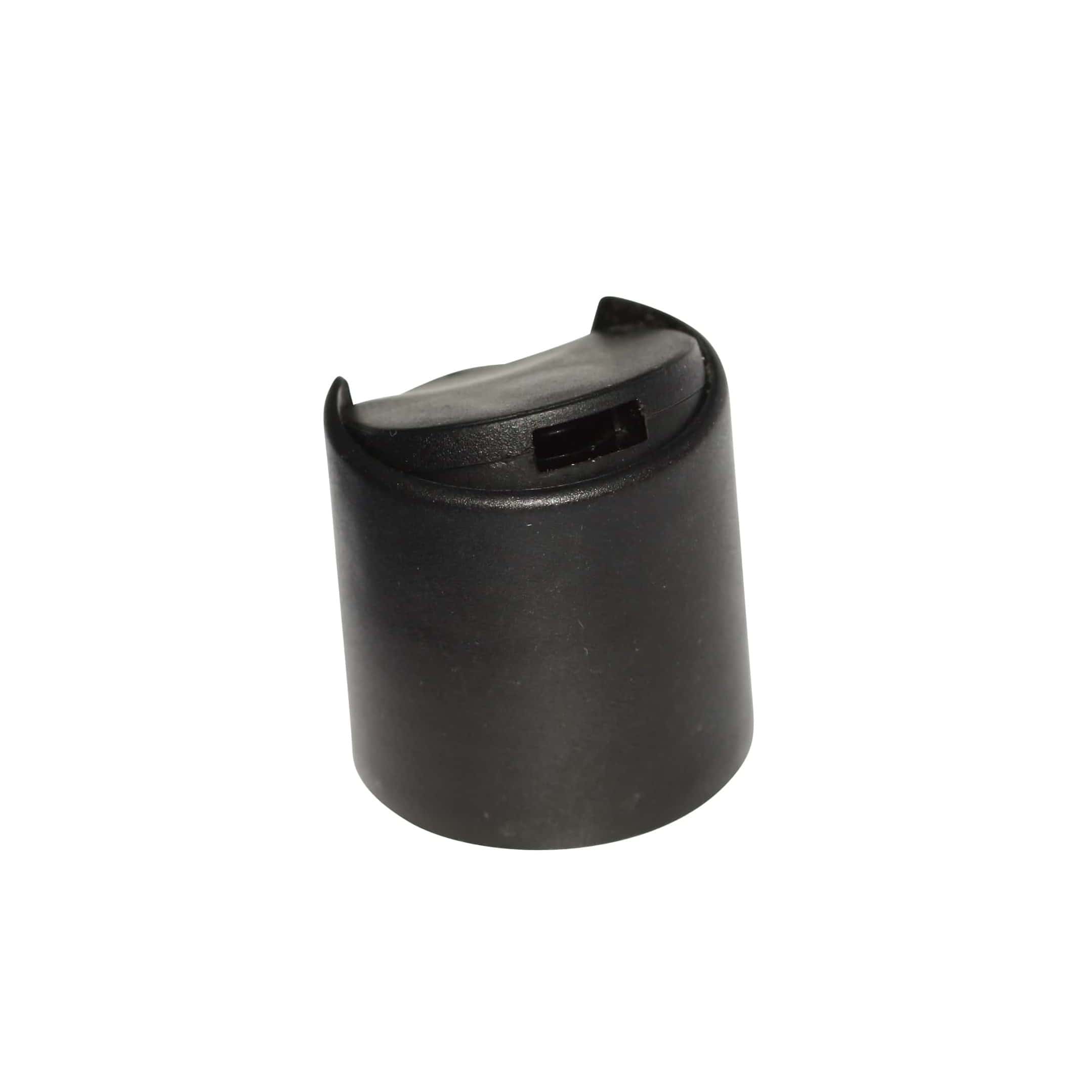 Navojni zatvarač Disc Top, PP plastika, crni, za grlo: 24/410
