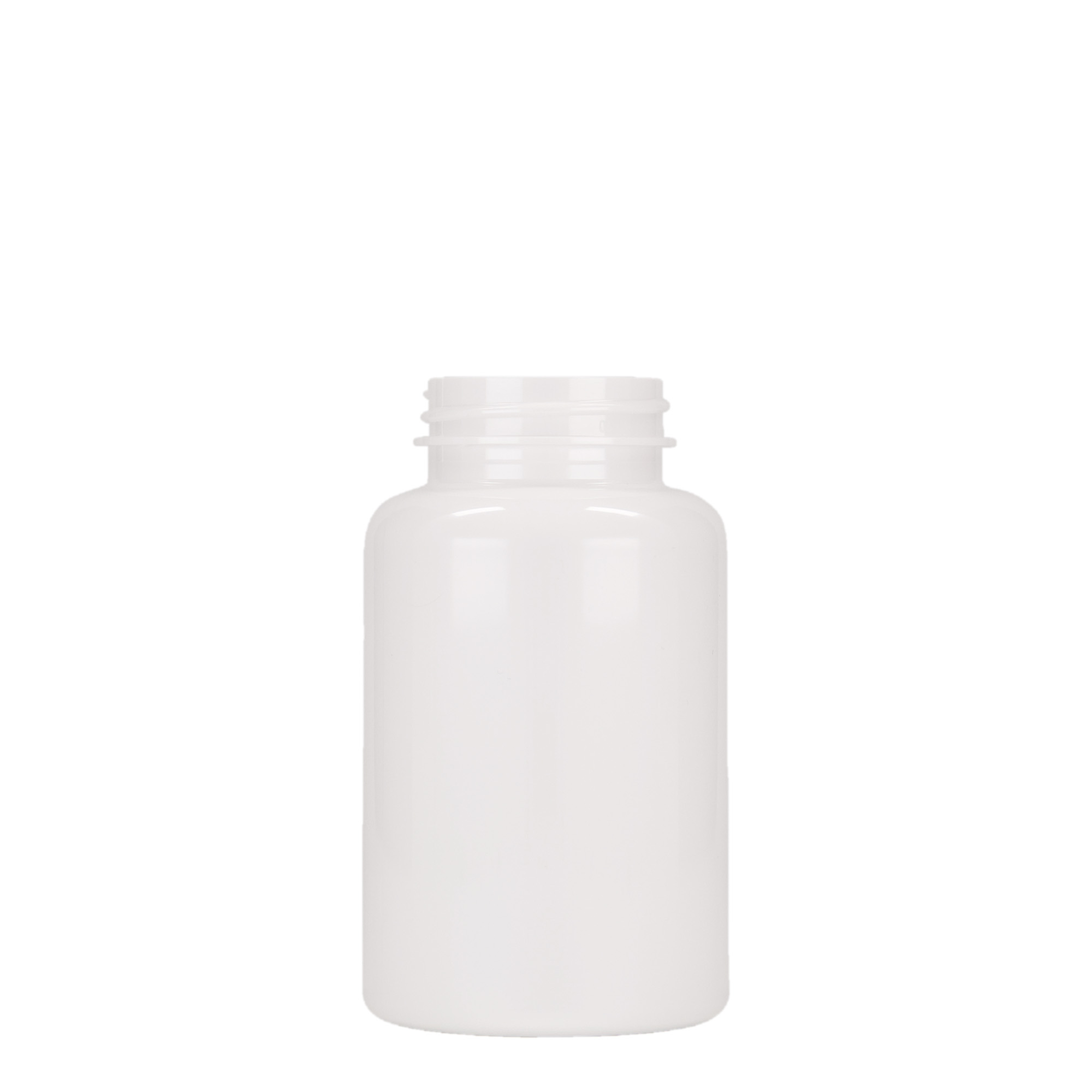 PET bočica za pakiranje 250 ml, plastika, bijela, otvor: GPI 45/400 PET bočica za pakiranje 250 ml, plastika, bijela, otvor: GPI 45/400