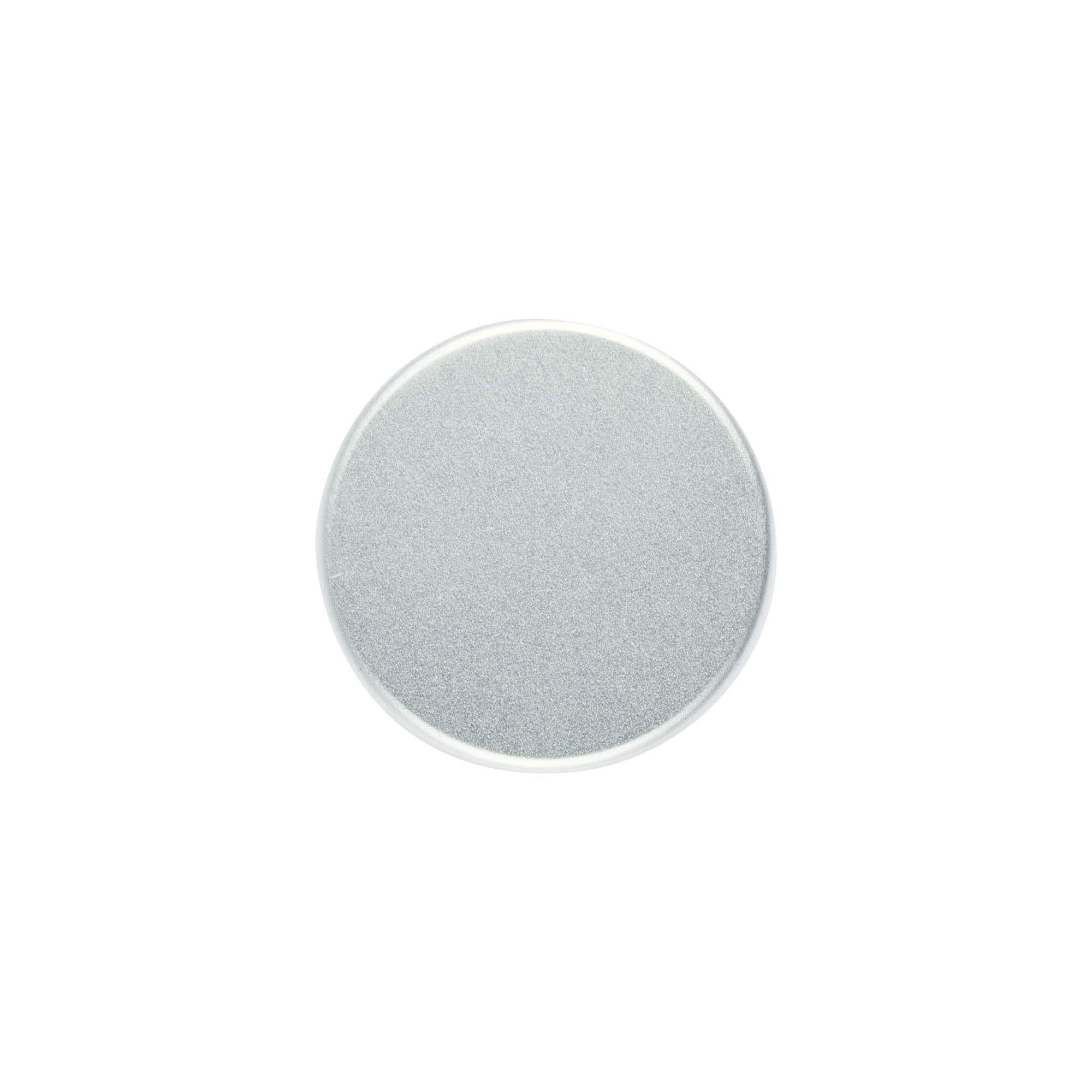 Navojni zatvarač, metalni, srebrni, za otvor: GPI 33/400 Navojni zatvarač, metalni, srebrni, za otvor: GPI 33/400