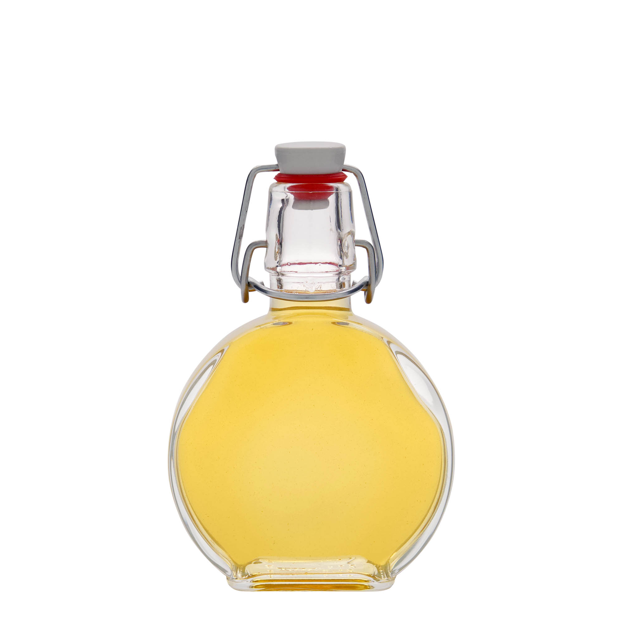 200 ml staklena boca 'Sensatione', pravokutna, grlo: zatvarač s kopčom 200 ml staklena boca 'Sensatione', pravokutna, grlo: zatvarač s kopčom