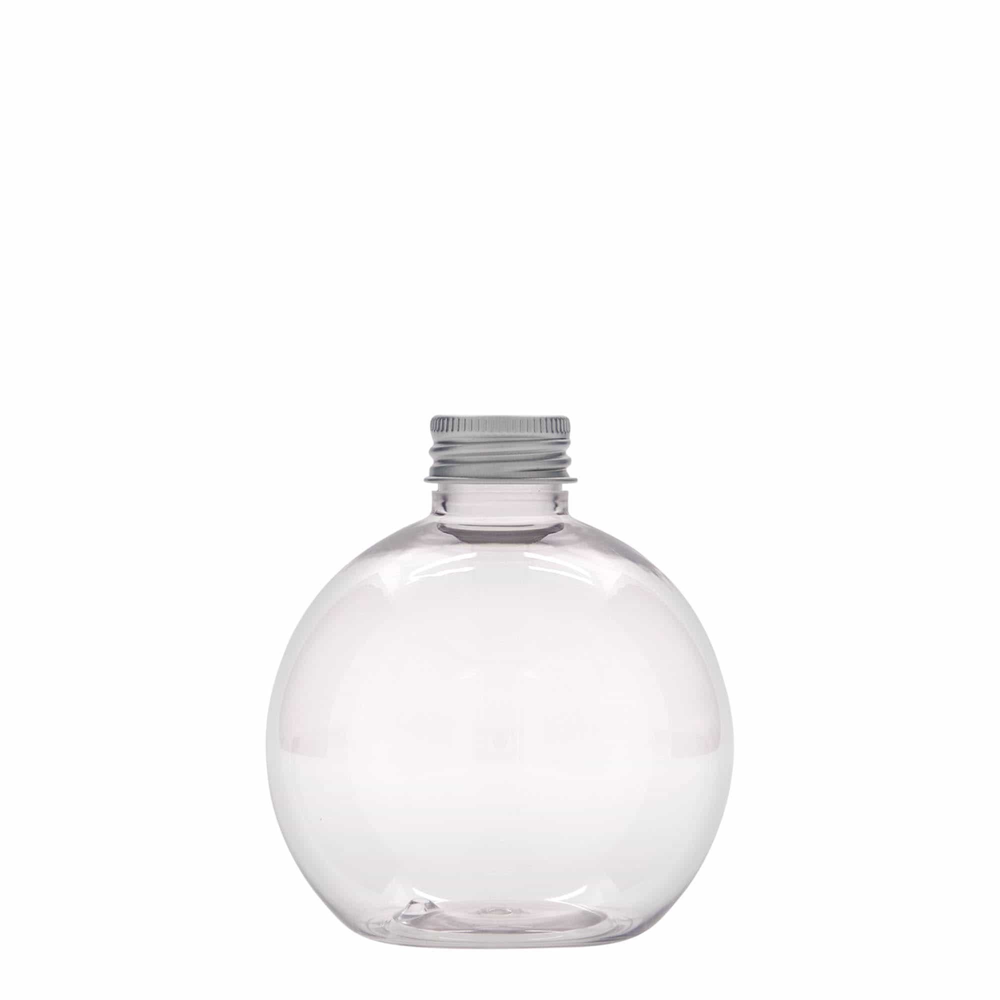 PET boca 250 ml 'Perry', okrugla, plastika, otvor: 24/410