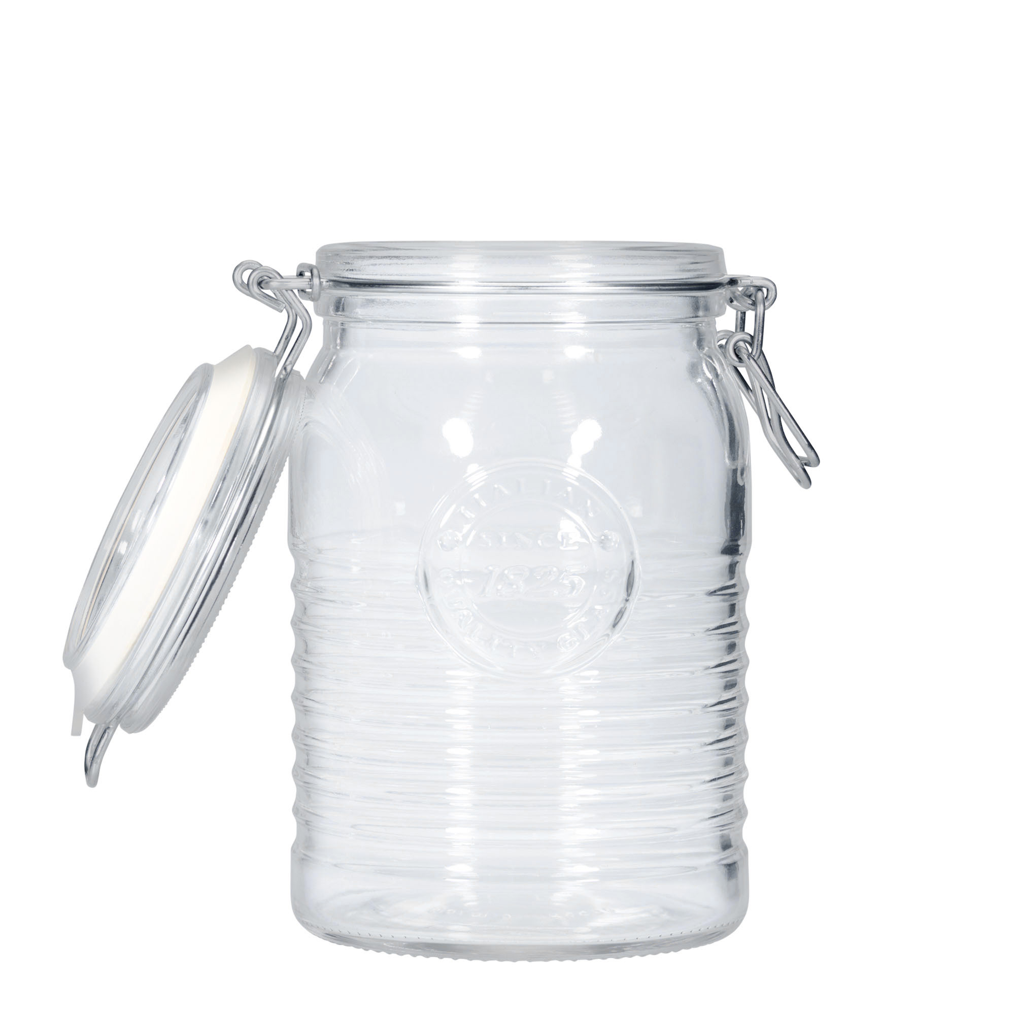 1.000 ml staklenka s žičanim zatvaračem 'Officina 1825', otvor: žični zatvarač 1.000 ml staklenka s žičanim zatvaračem 'Officina 1825', otvor: žični zatvarač