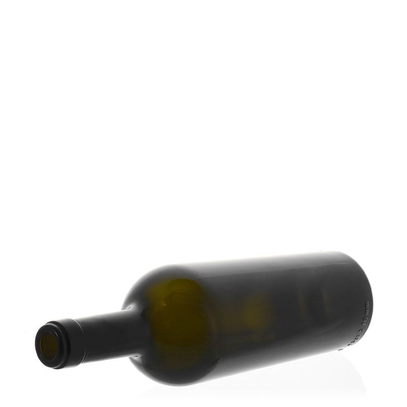 750 ml boca vina 'Imperiale', antikno zelena, grlo: pluta
