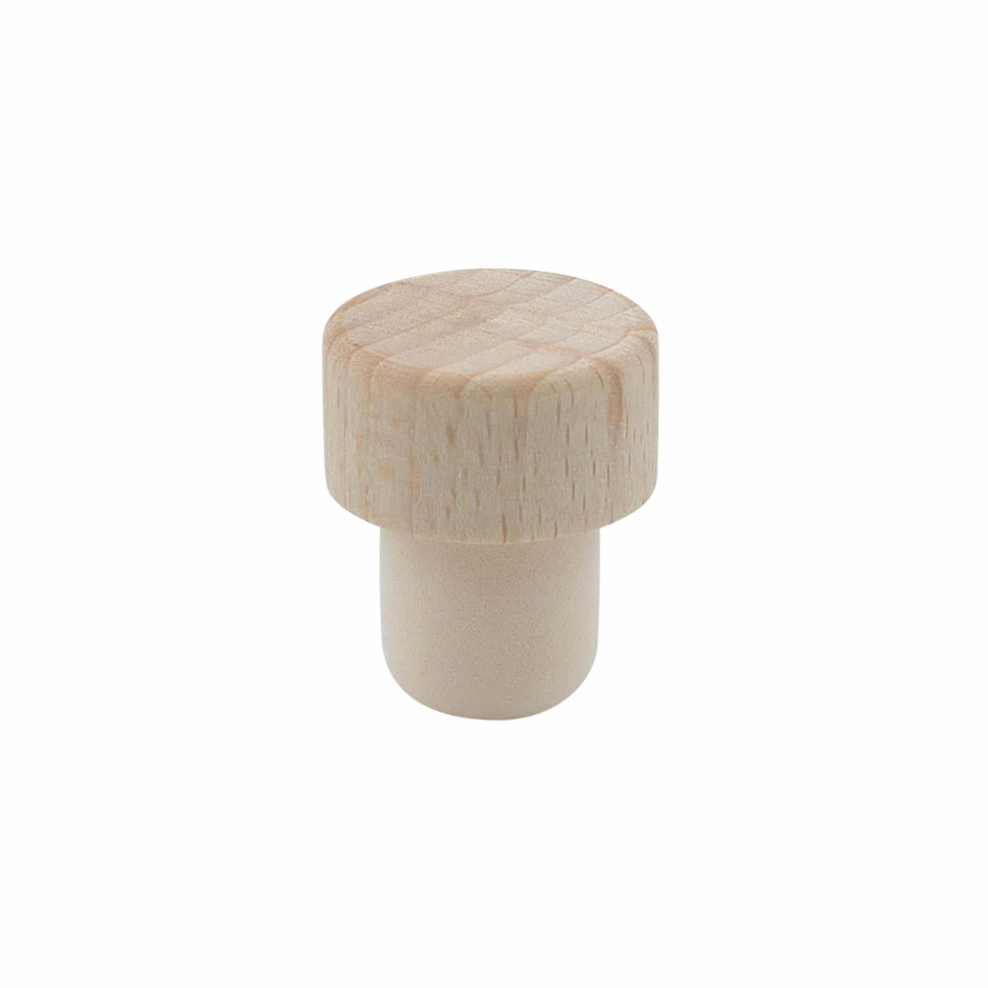 Pluteni čep s glavom 19 mm, drvo, za otvor: pluteni čep Pluteni čep s glavom 19 mm, drvo, za otvor: pluteni čep