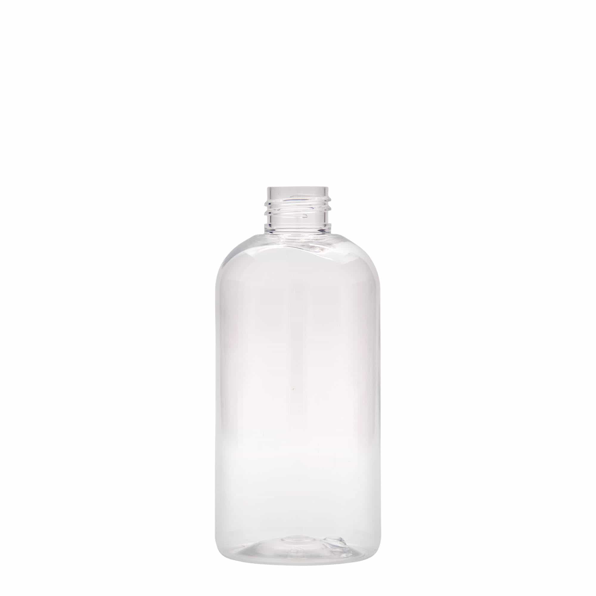 PET boca 250 ml 'Boston', plastika, otvor: GPI 24/410