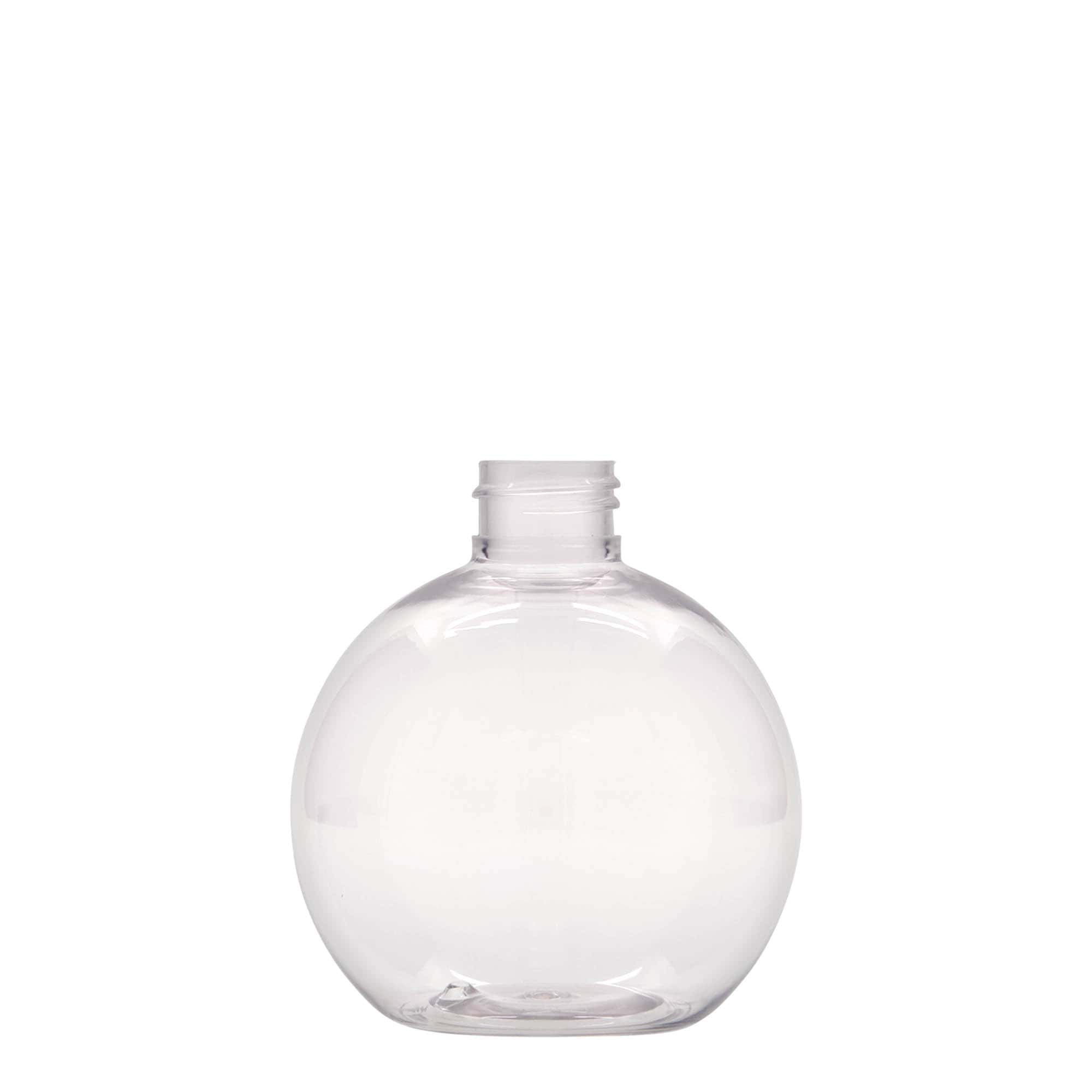 250 ml PET-boca 'Perry', okrugla, plastika, grlo: 24/410