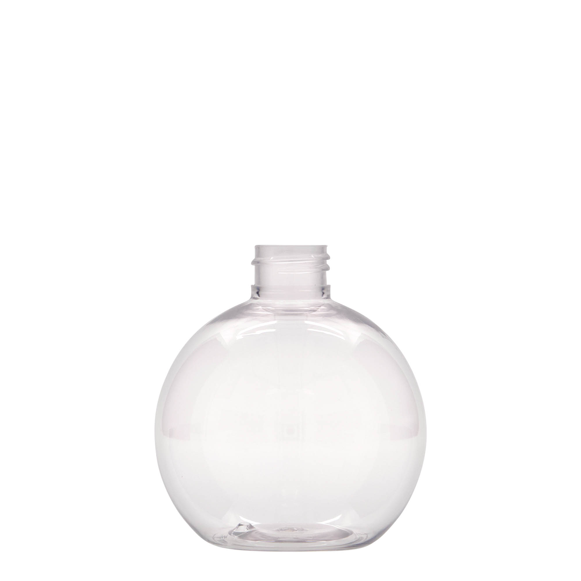 250 ml PET-boca 'Perry', okrugla, plastika, grlo: 24/410
