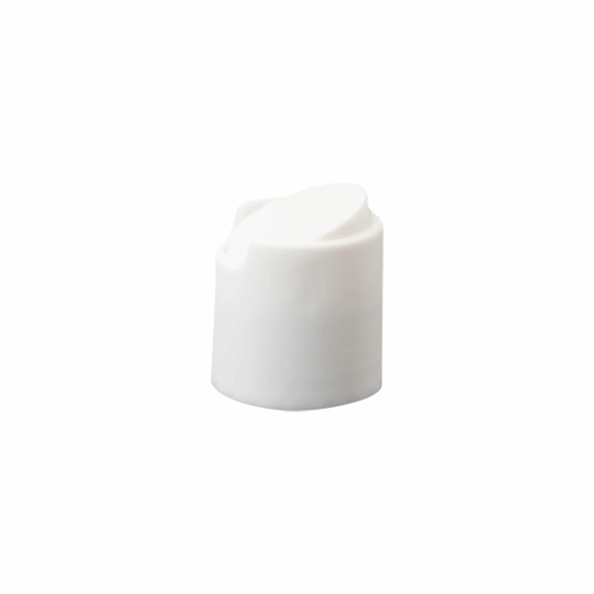 Navojni zatvarač Disc Top, PP-plastika, bijeli, za grlo: 24/410