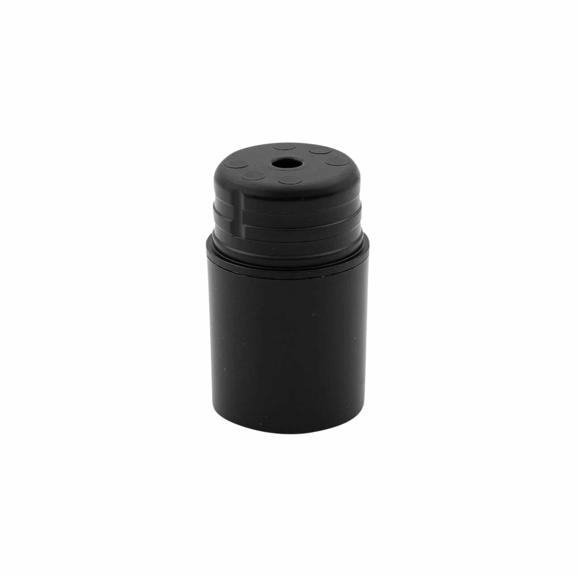 Airless dozirna pumpa 'Nano', PP-plastika, crna