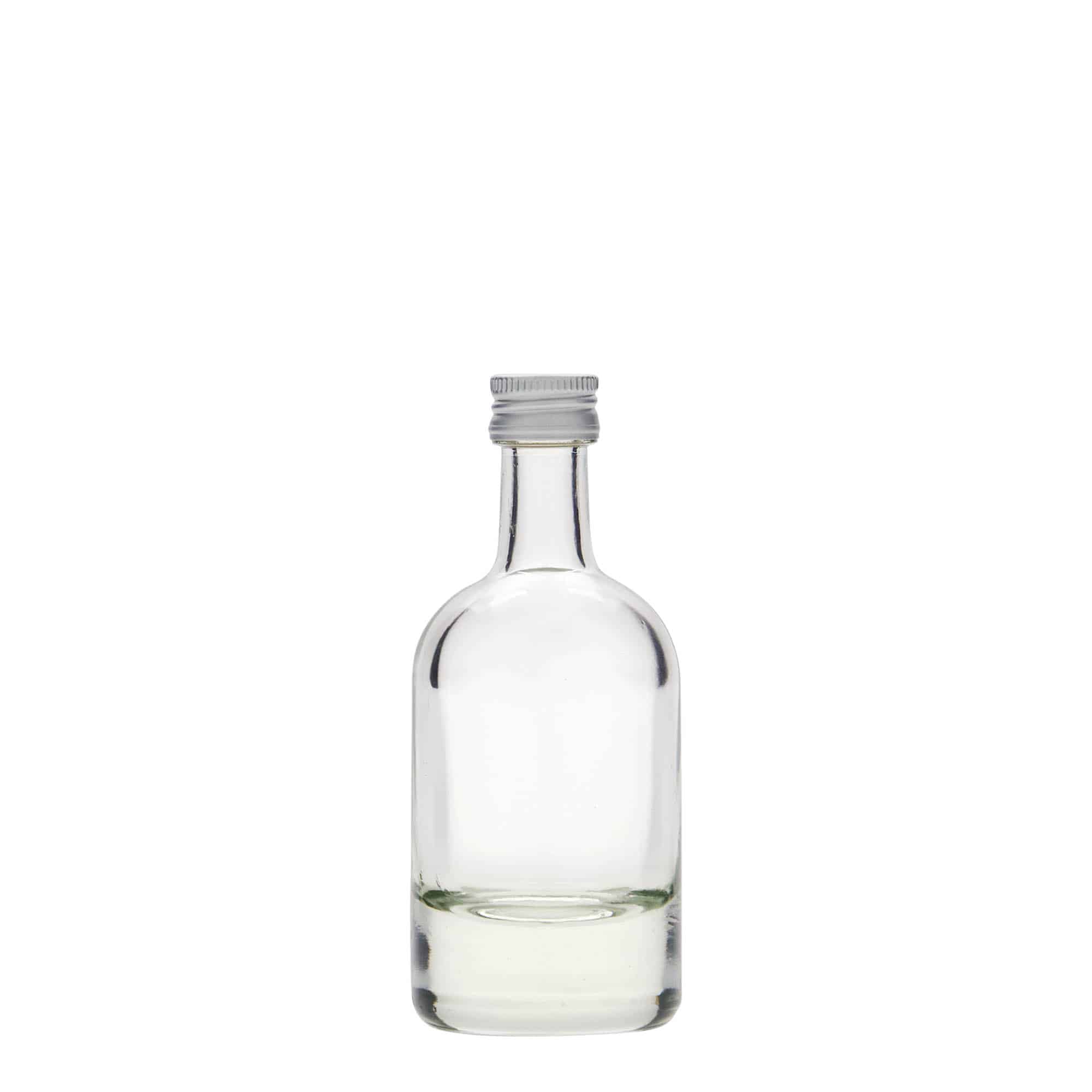50 ml staklena boca 'Linea Uno', grlo: PP 18