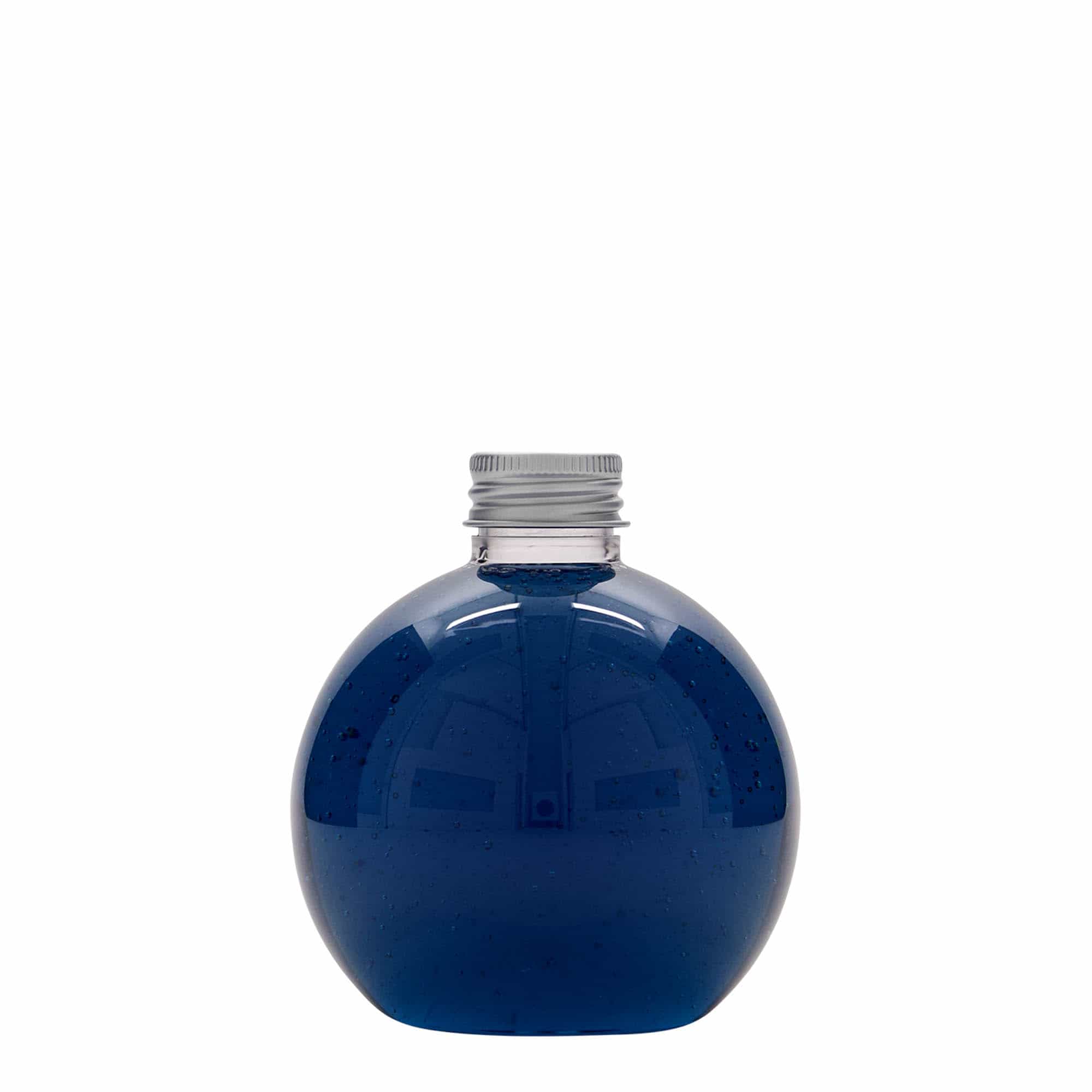 PET boca 250 ml 'Perry', okrugla, plastika, otvor: GPI 24/410