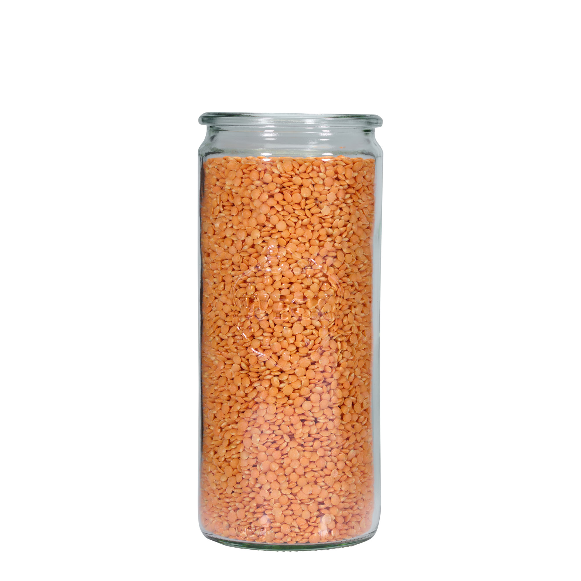 1.040 ml WECK cilindar staklena posuda, otvor: okrugli rub