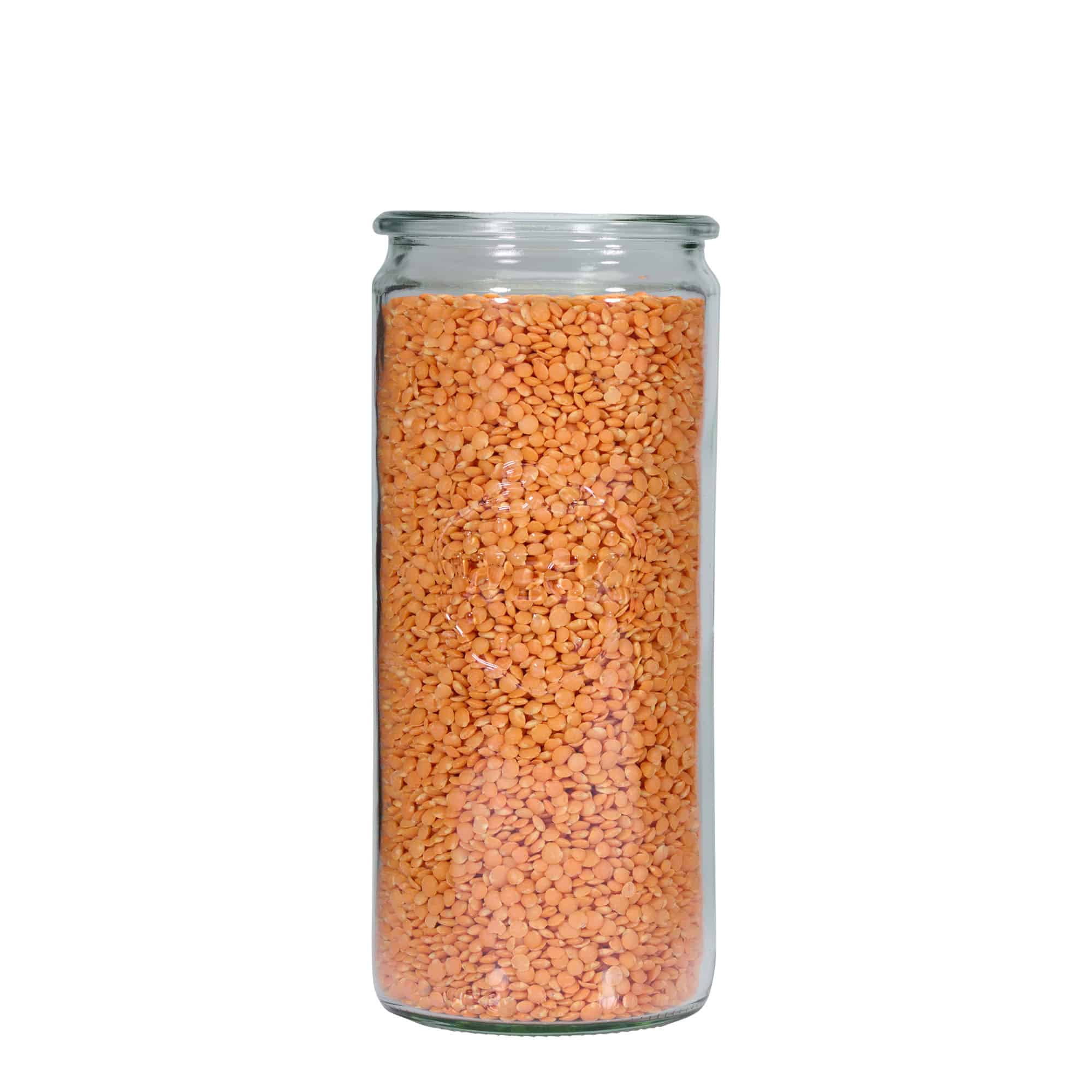 1.040 ml WECK cilindar staklena posuda, otvor: okrugli rub
