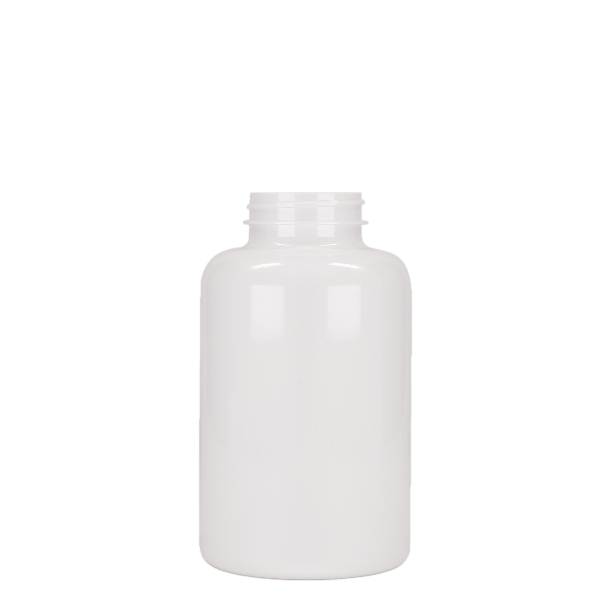 PET bočica za pakiranje 500 ml, plastika, bijela, otvor: GPI 45/400 PET bočica za pakiranje 500 ml, plastika, bijela, otvor: GPI 45/400