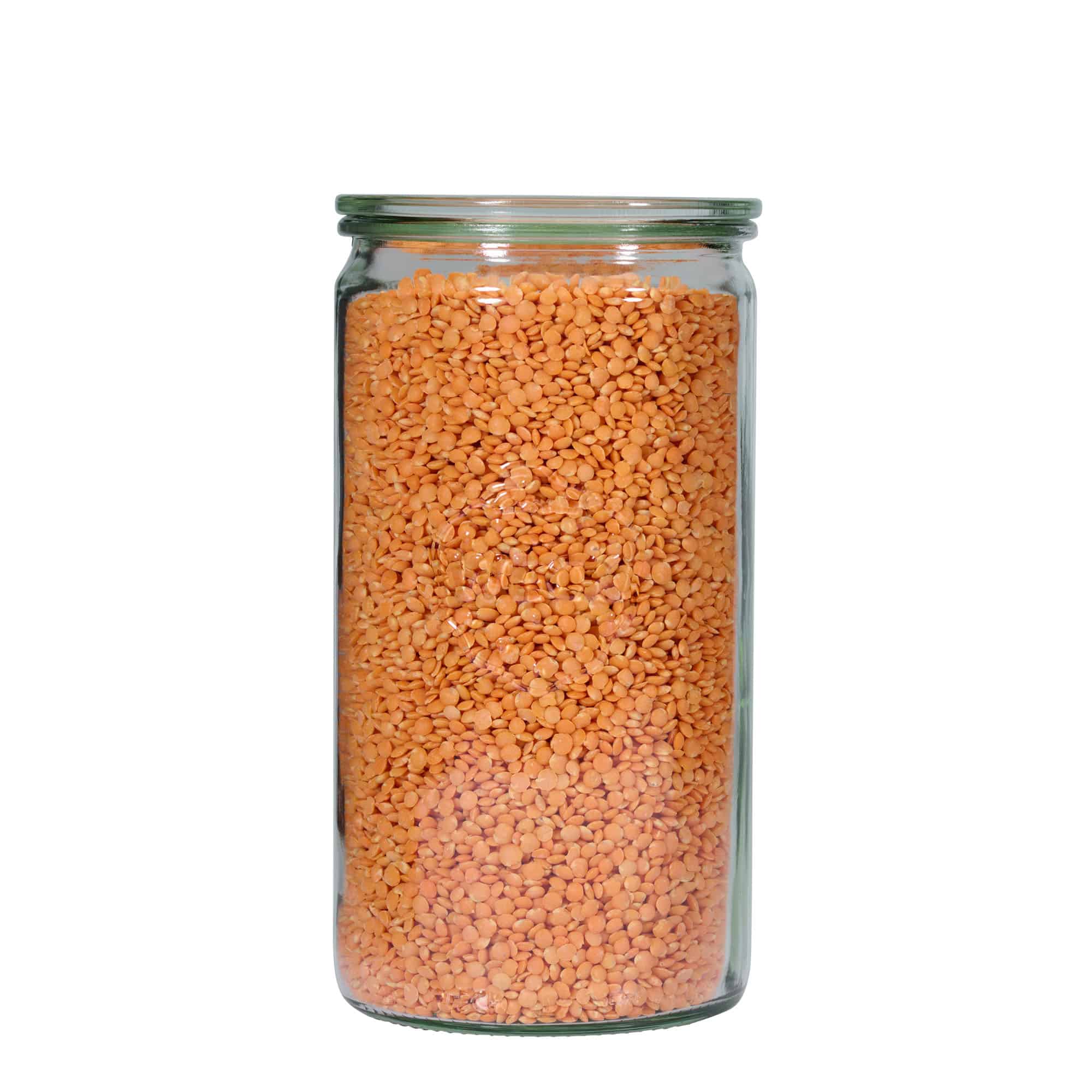 1.575 ml WECK cilindar staklo, otvor: okrugli rub