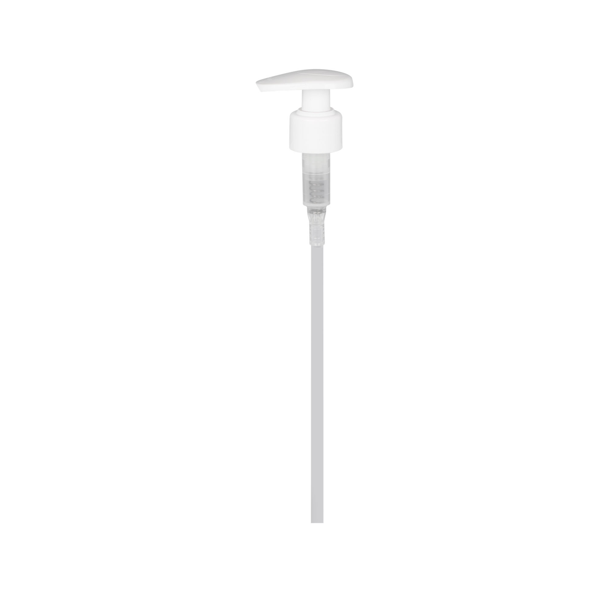 Zatvarač s navojem, dozirna pumpa, PP-plastika, bijela, za grlo: 24/410 Zatvarač s navojem, dozirna pumpa, PP-plastika, bijela, za grlo: 24/410