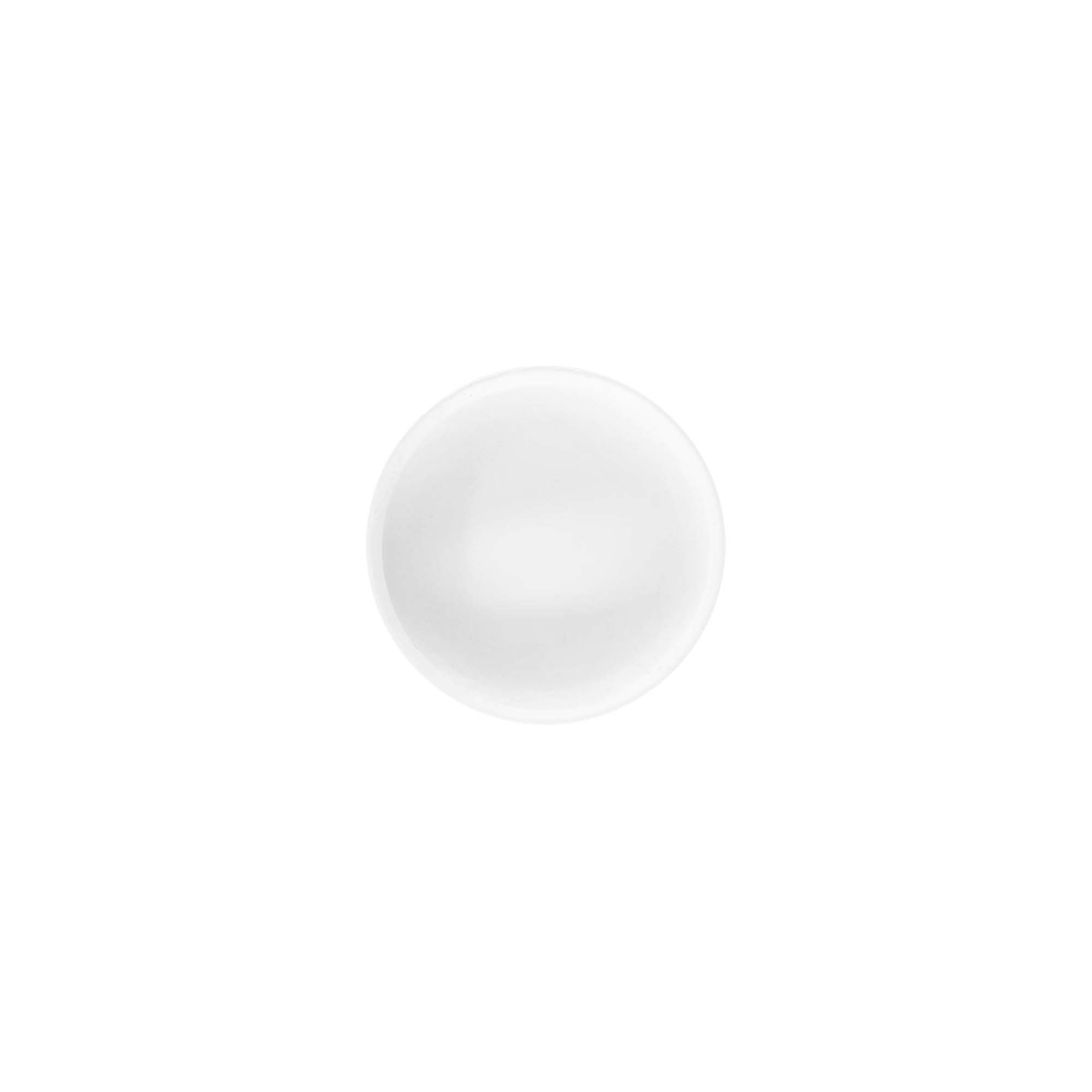 Zatvarač s navojem 'White Line' 6 ml, PP plastika, bijeli