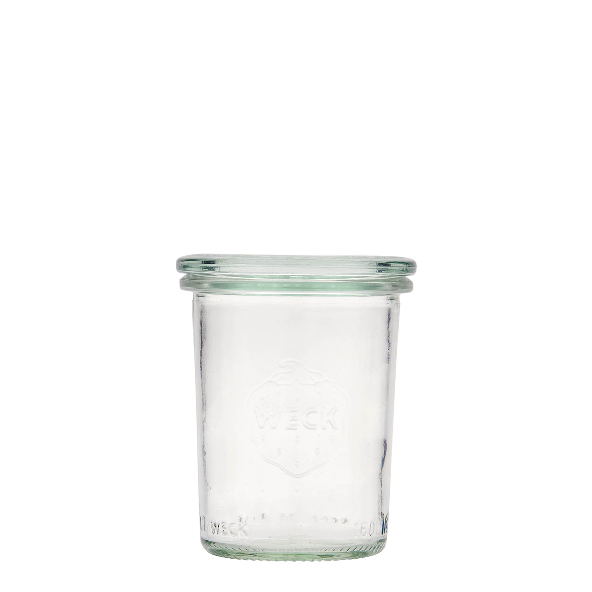 160 ml WECK staklenka za okretanje, grlo: okrugli rub