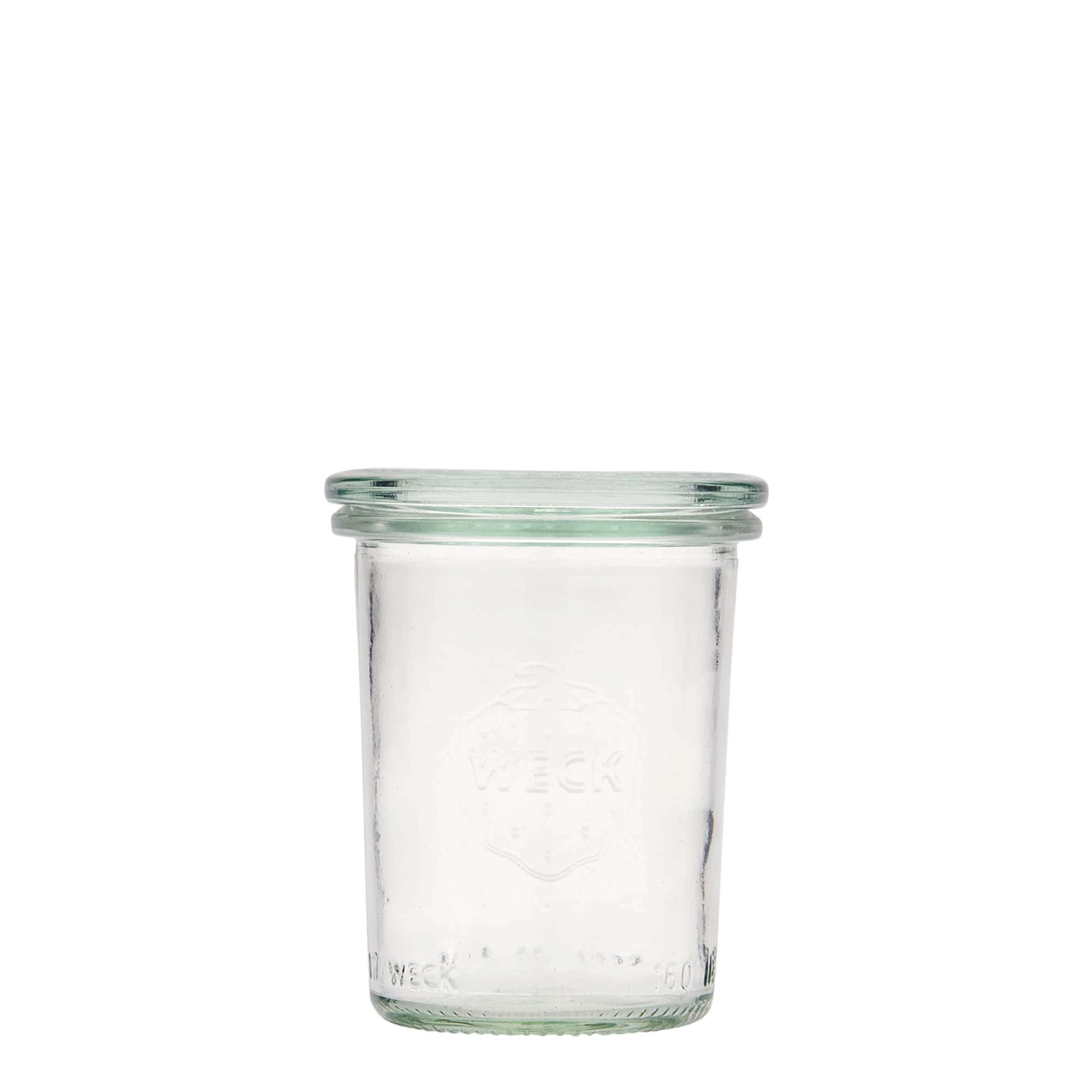 160 ml WECK staklenka za okretanje, grlo: okrugli rub