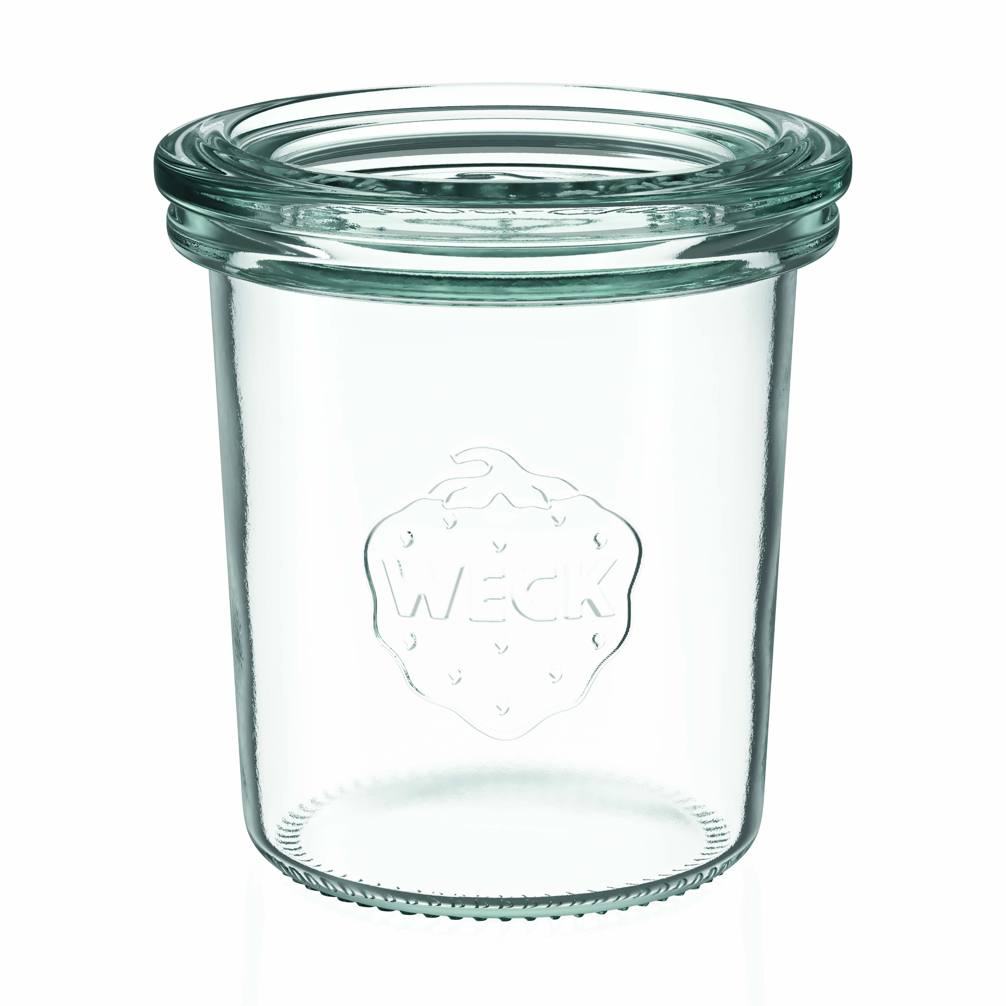 160 ml WECK staklenka za okretanje, grlo: okrugli rub