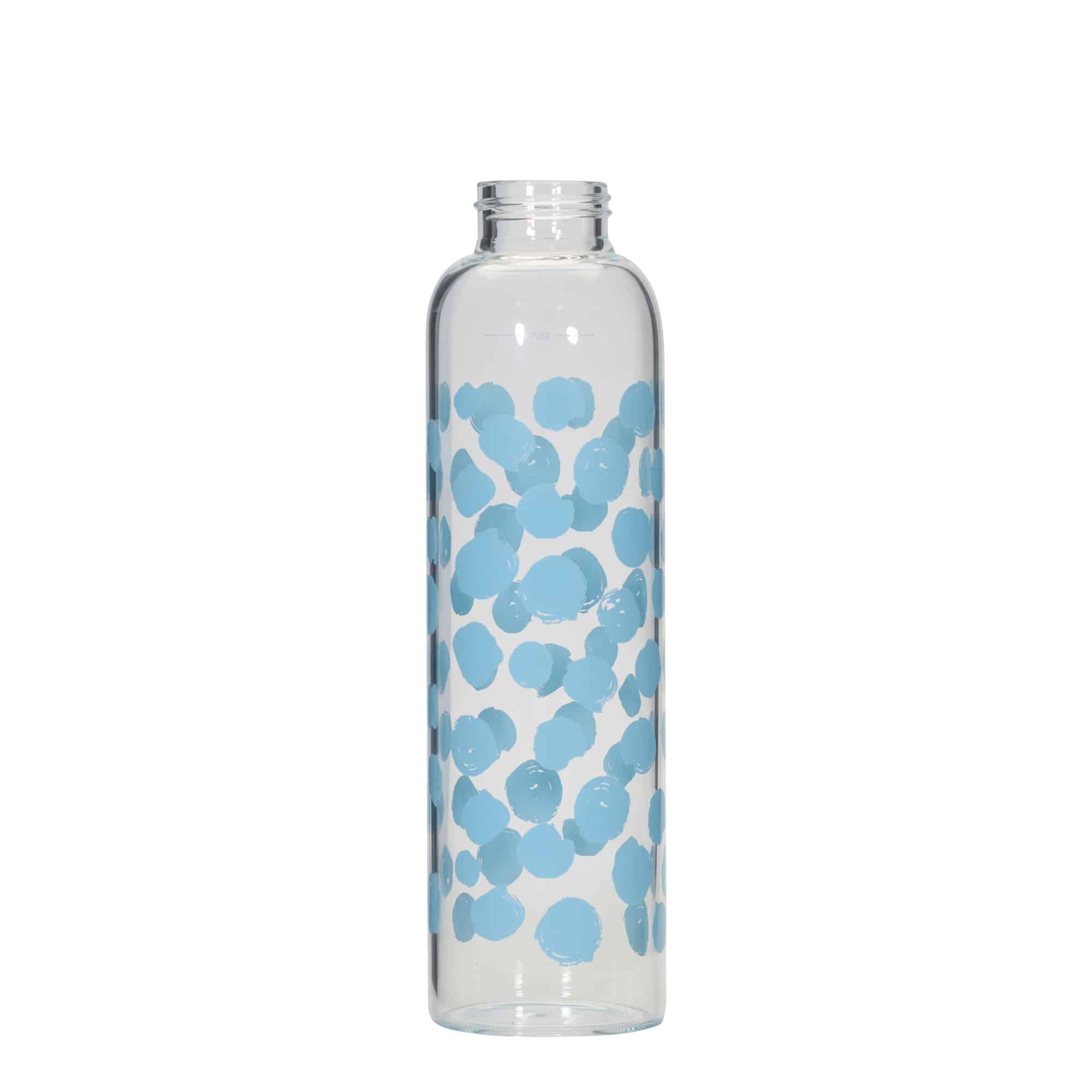 500 ml boca za piće 'Perseus - Plave točkice', otvor: navojni zatvarač