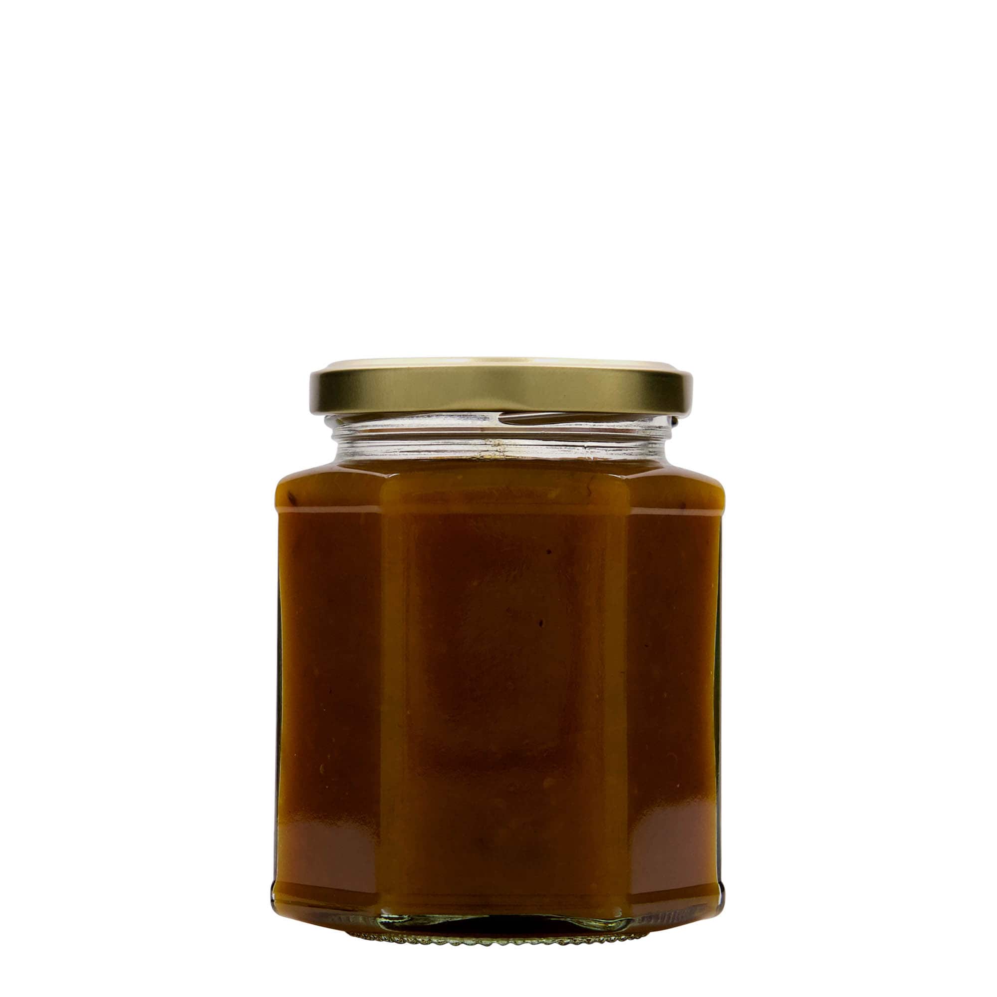 324 ml šestokutna staklenka, otvor: Twist-Off (TO 66)