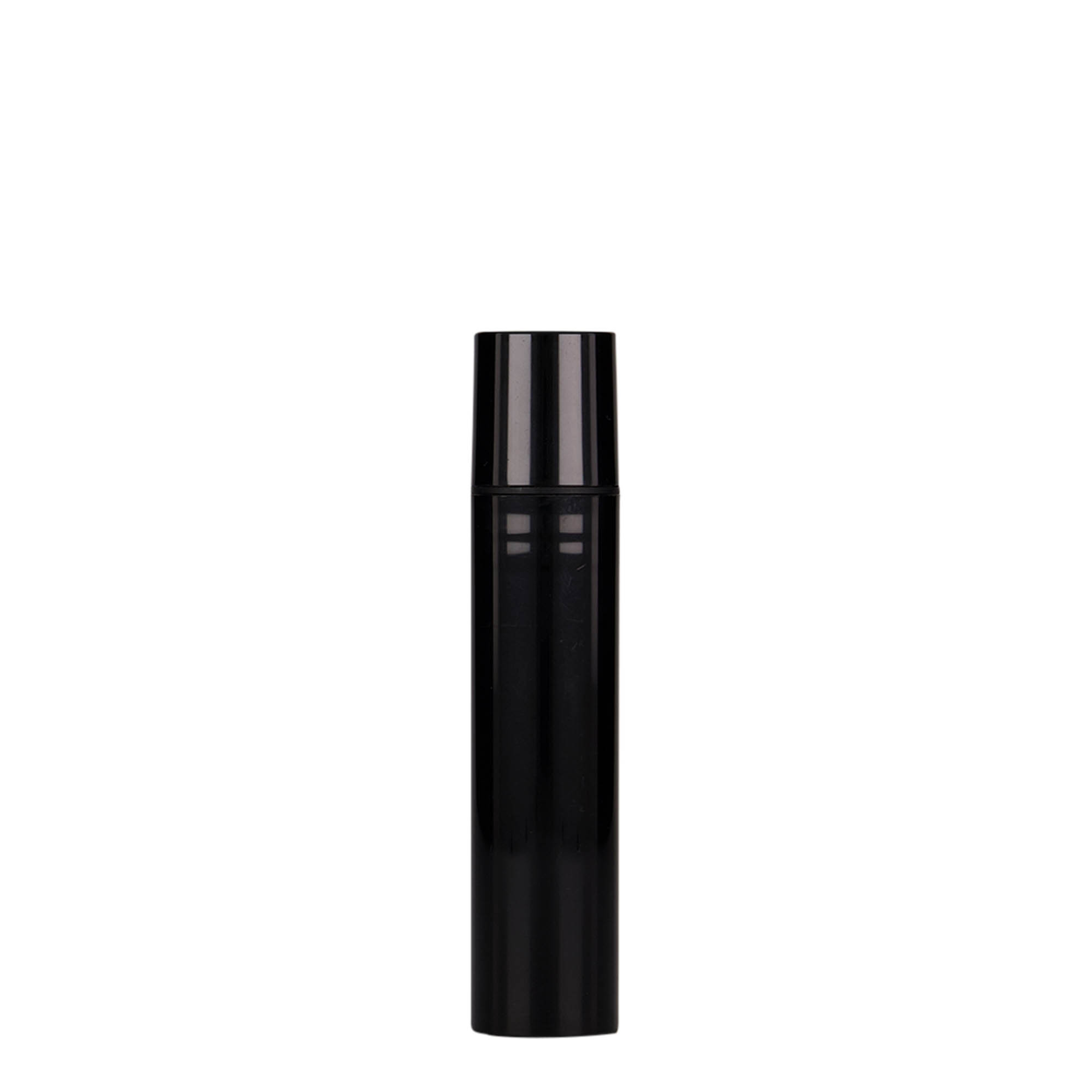 15 ml Airless dozirnik 'Nano', PP-plastika, crni